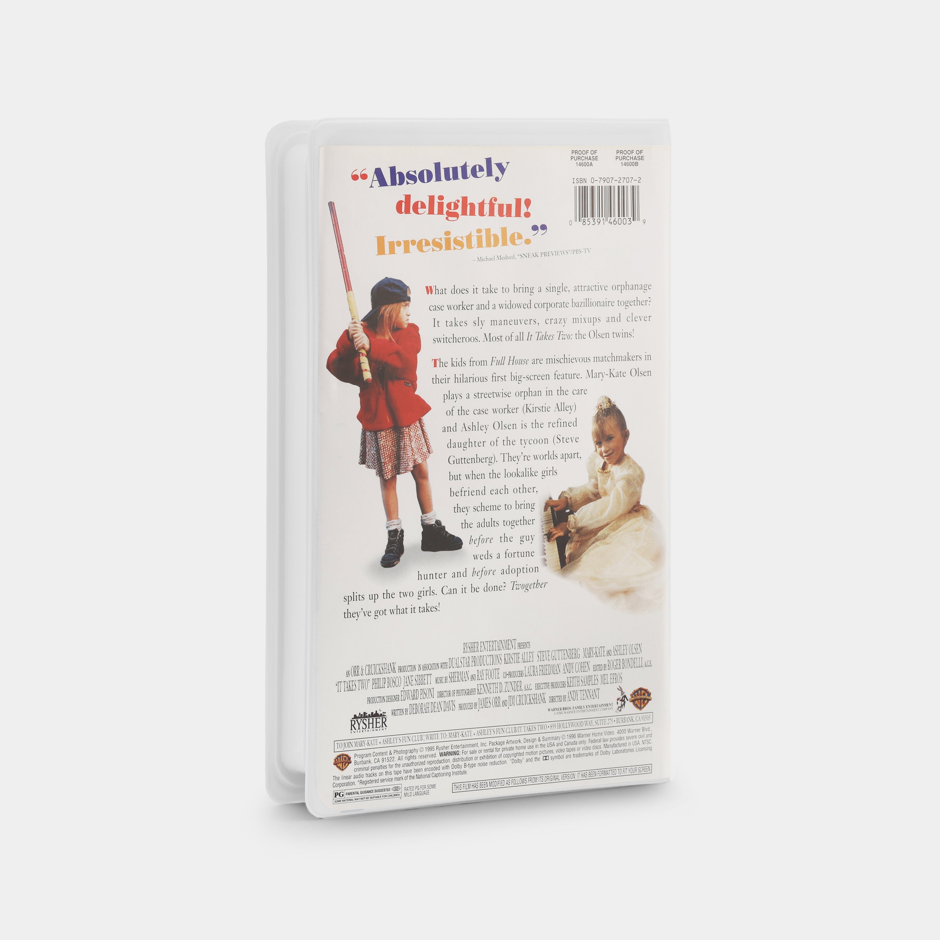 Mary-Kate & Ashley: It Takes Two VHS Tape