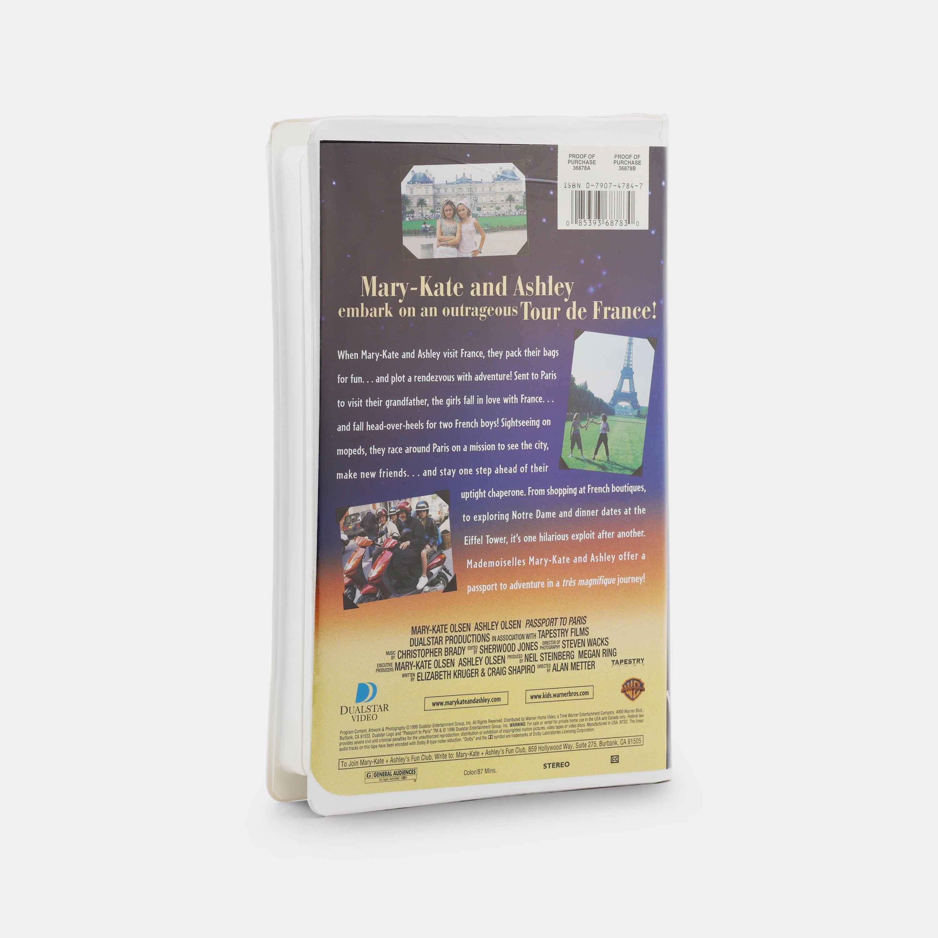 Passport to Paris VHS Tape
