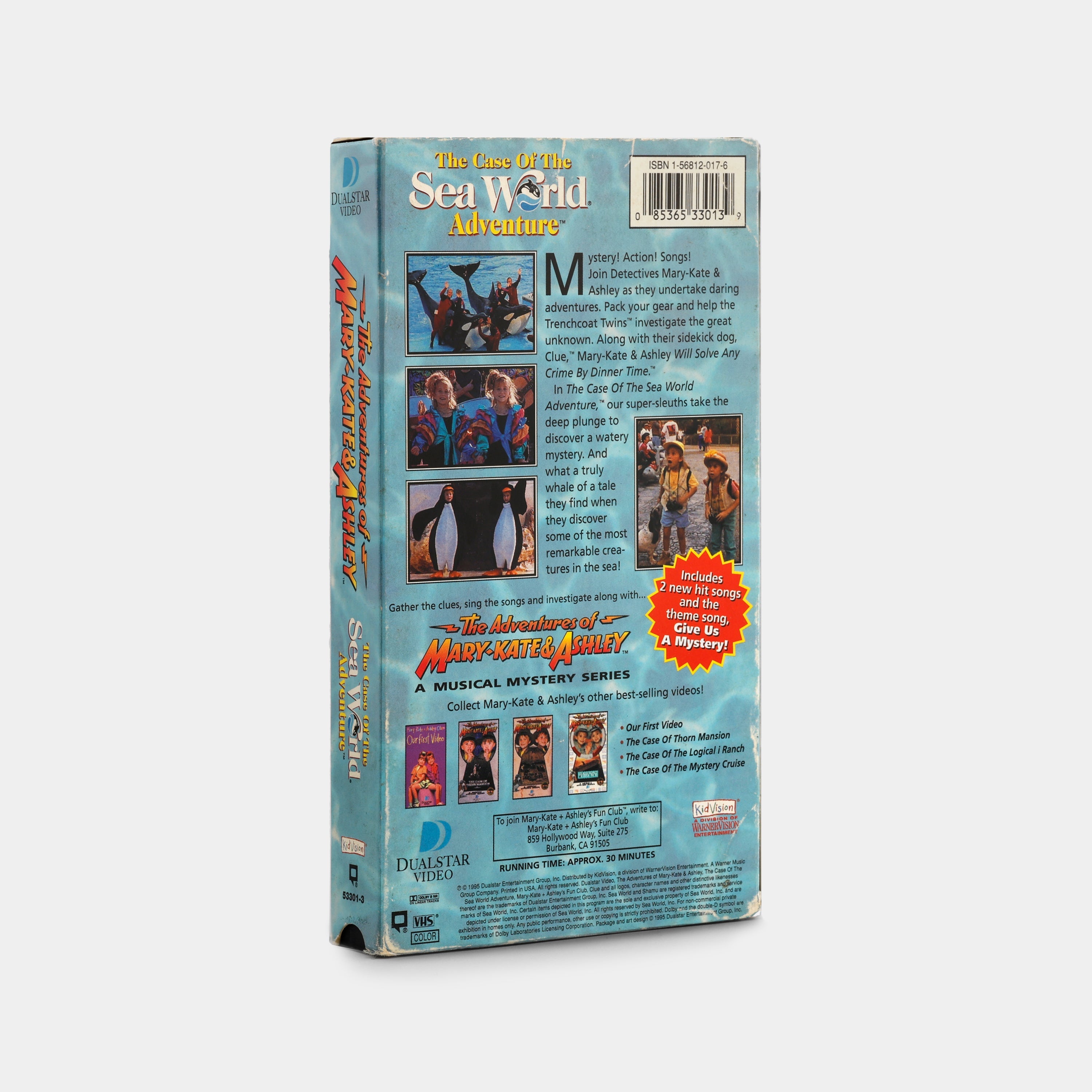The Adventures of Mary-Kate & Ashley: The Case of the Sea World Adventure VHS Tape