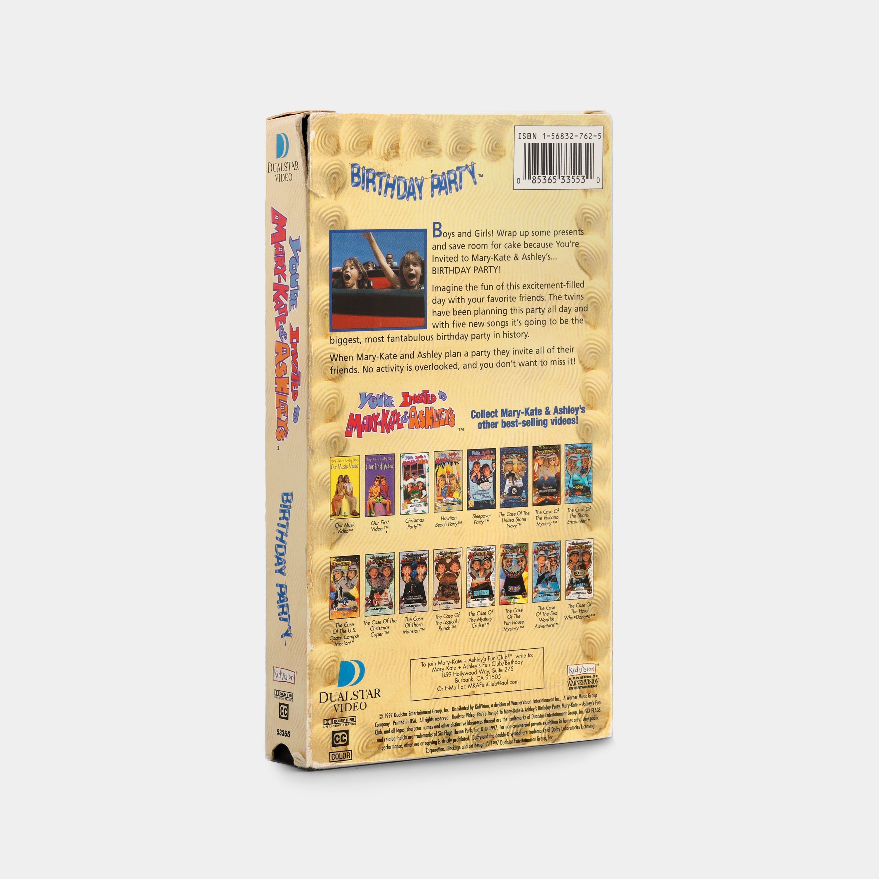 You’re Invited to Mary-Kate & Ashley’s Birthday Party VHS Tape