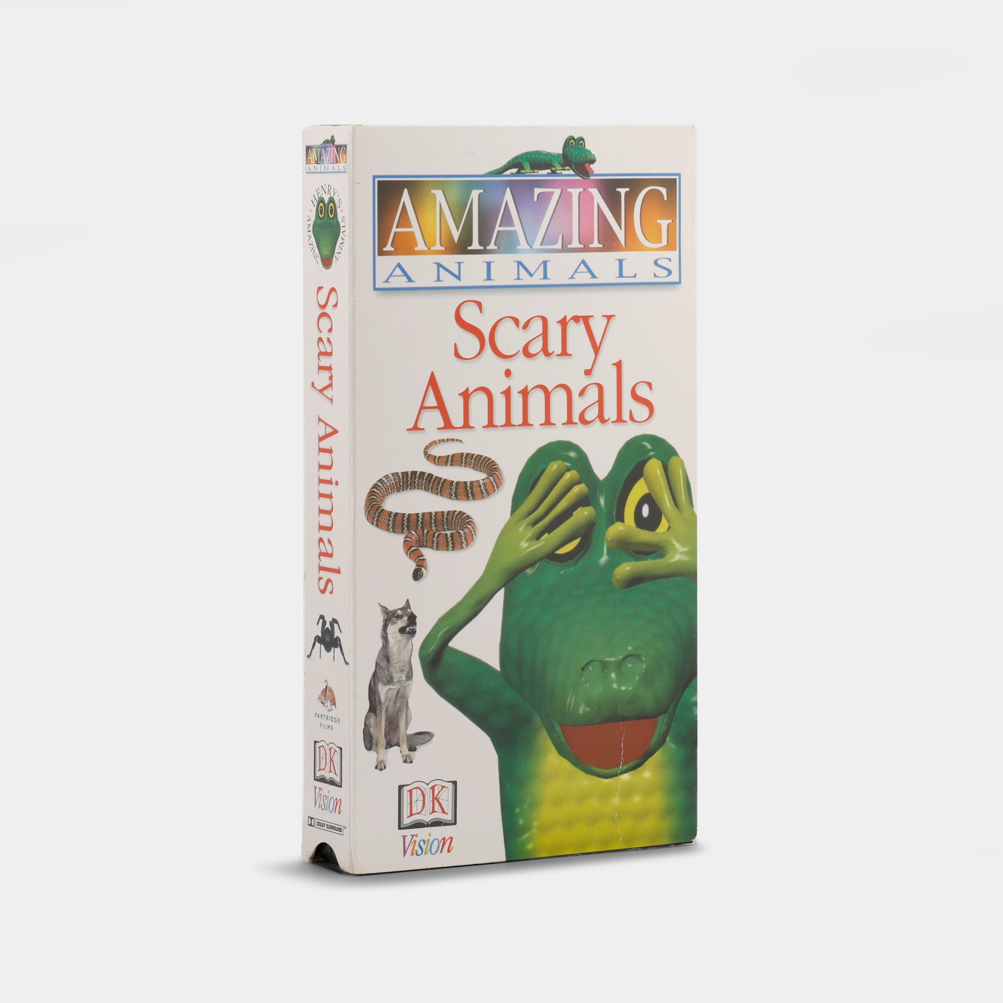 Henry S Amazing Animals Scary Animals Vhs Tape