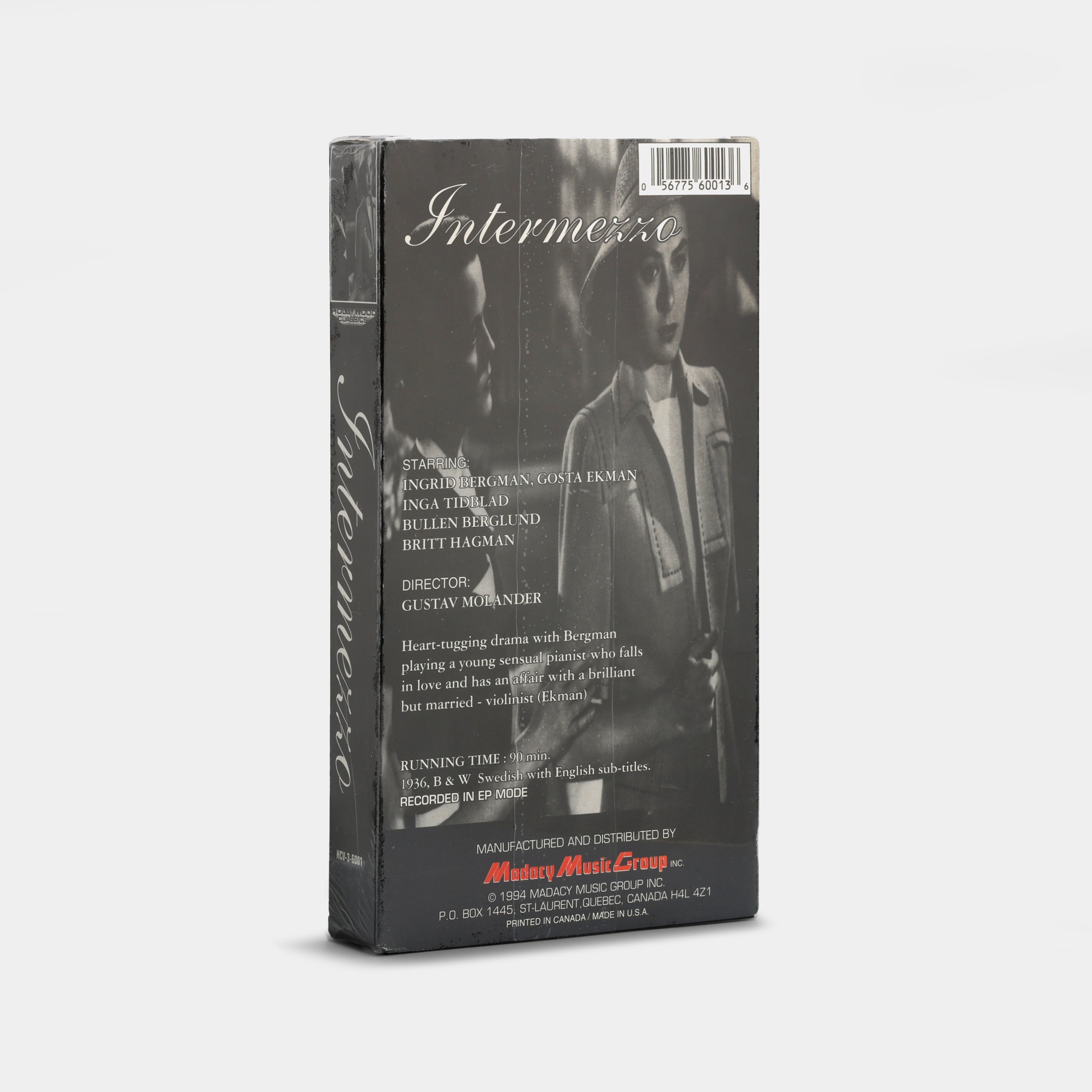 Intermezzo (Sealed) VHS Tape