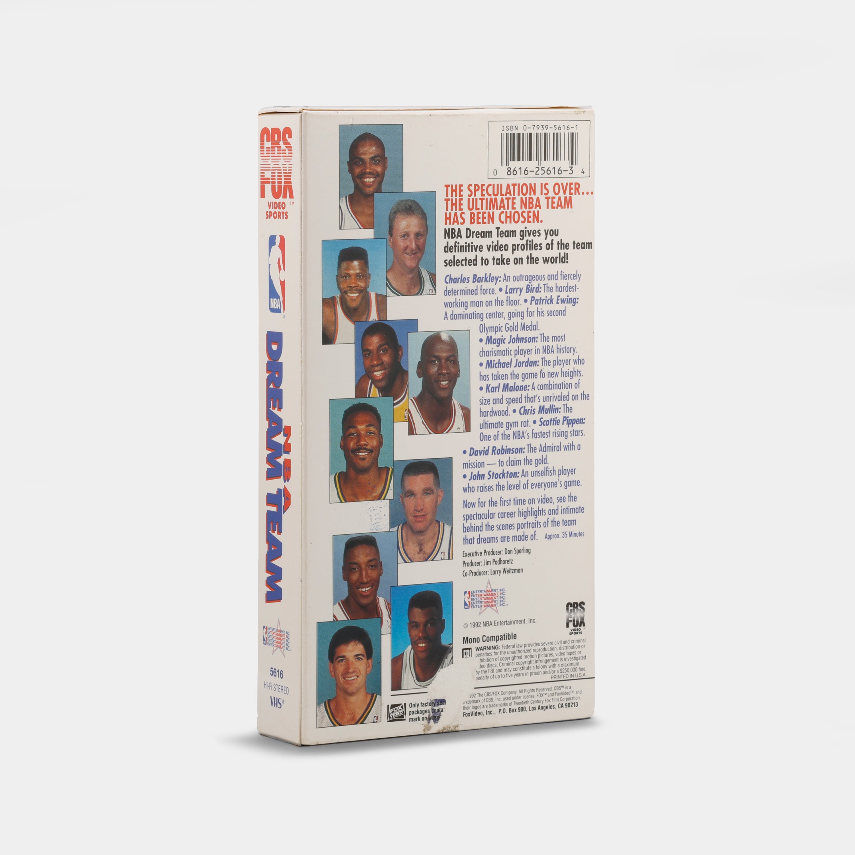 The NBA Dream Team VHS Tape