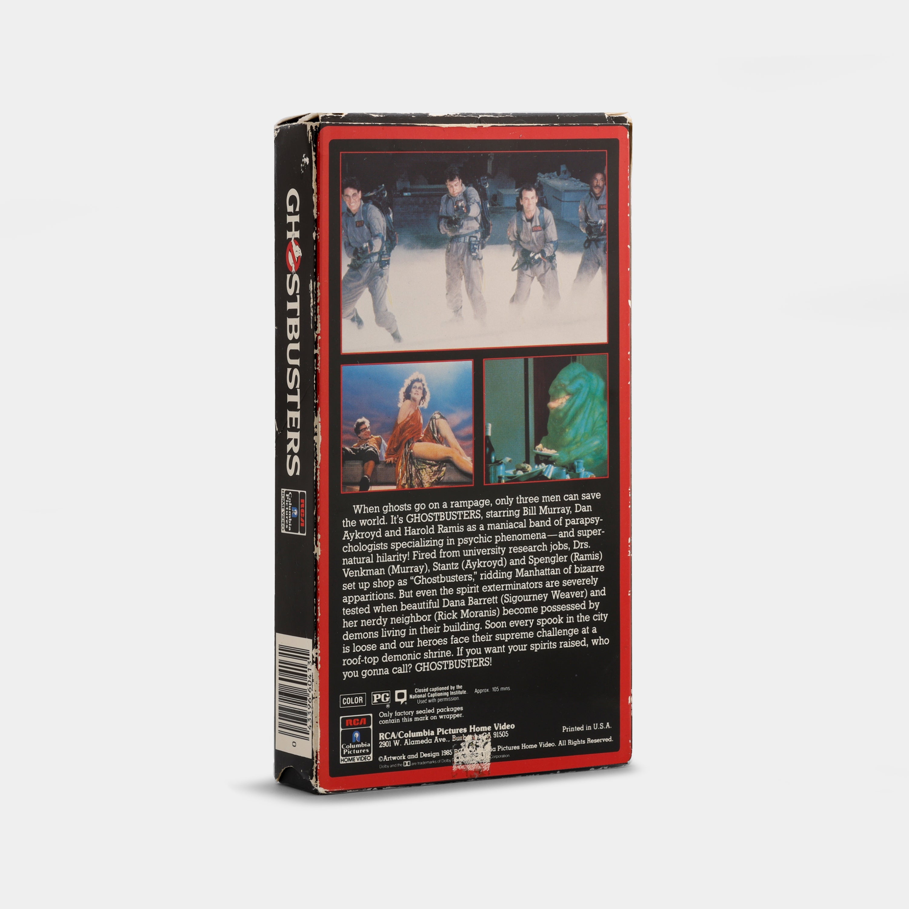 Ghostbusters VHS Tape