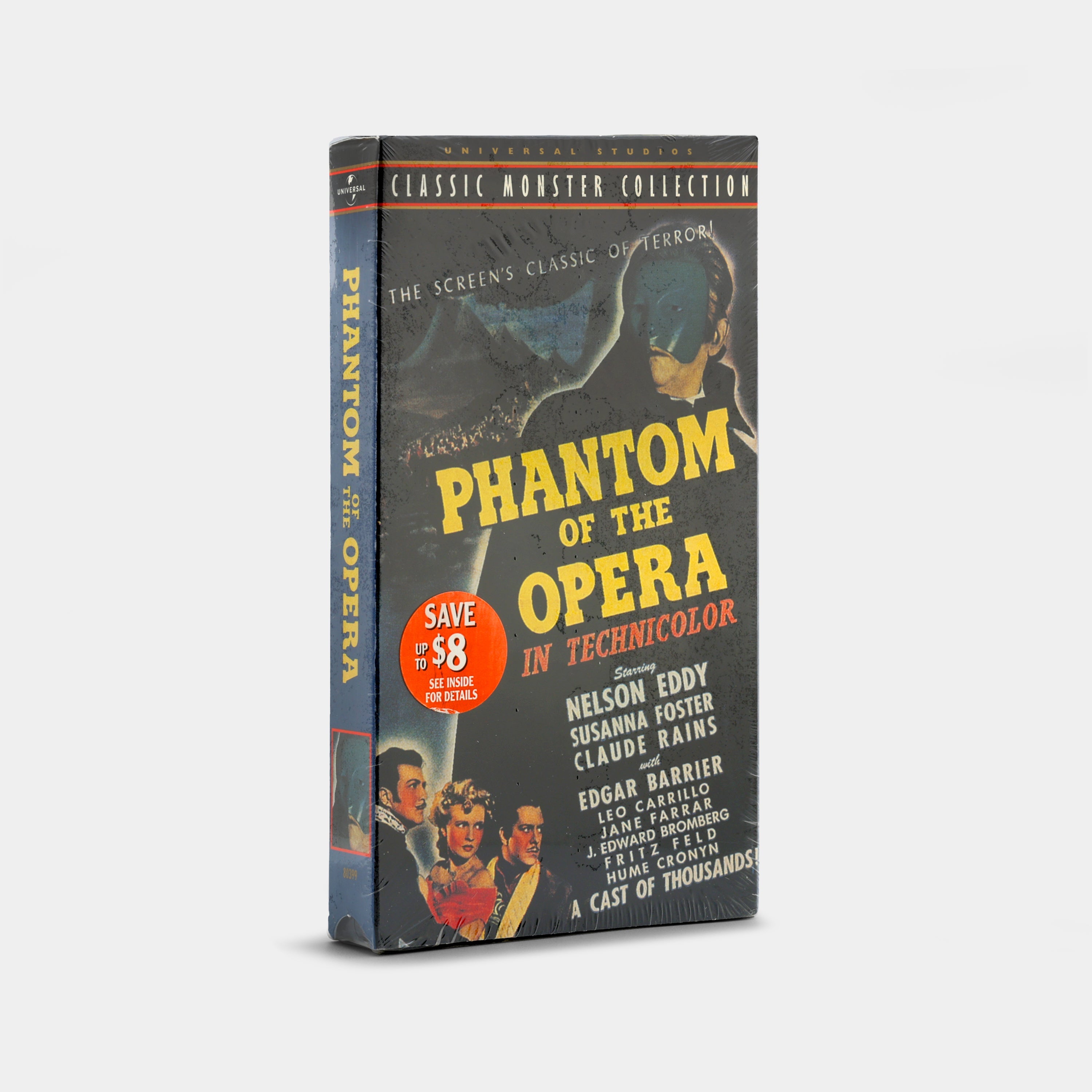 Phantom of the Opera (Sealed) VHS Tape