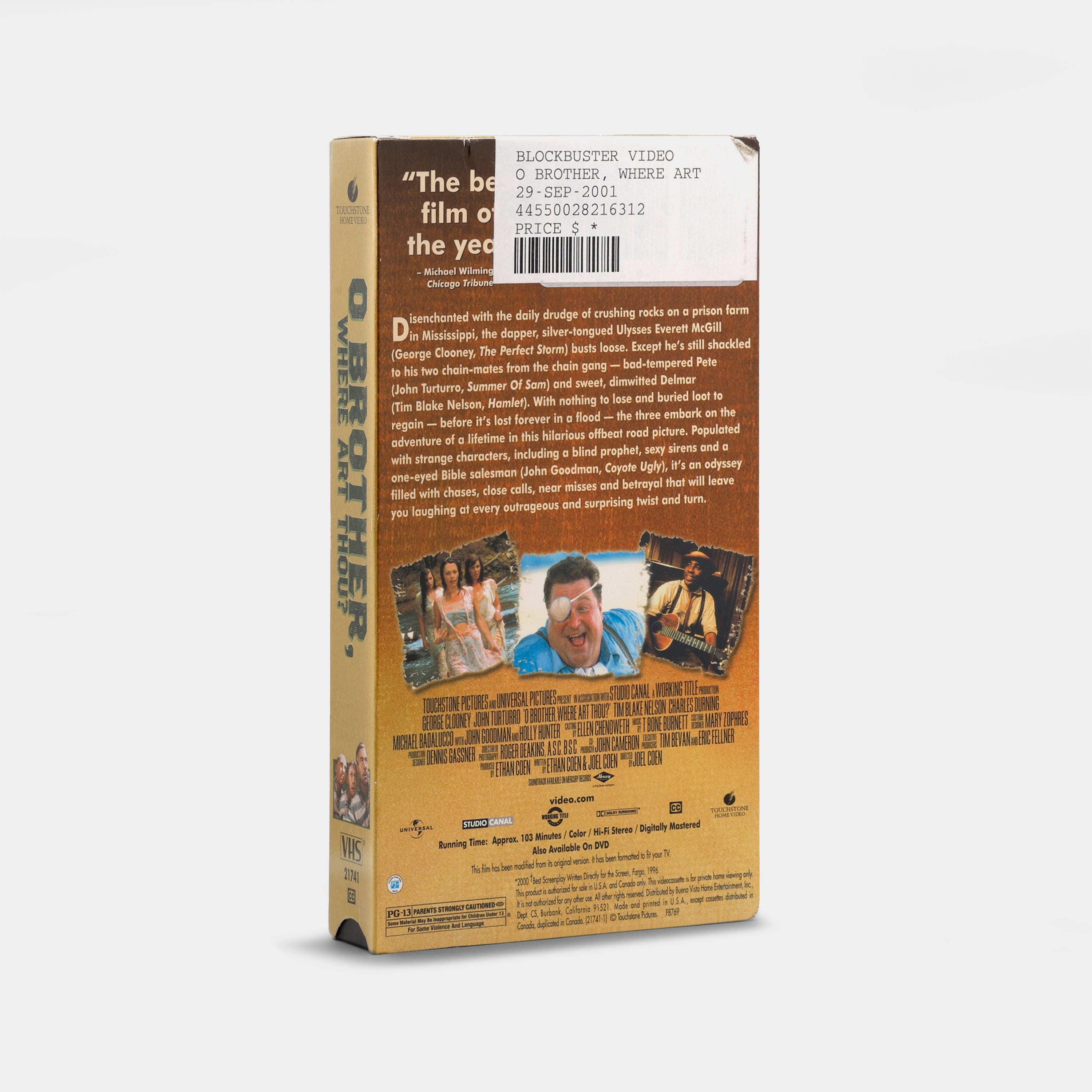 O Brother, Where Art Thou? VHS Tape