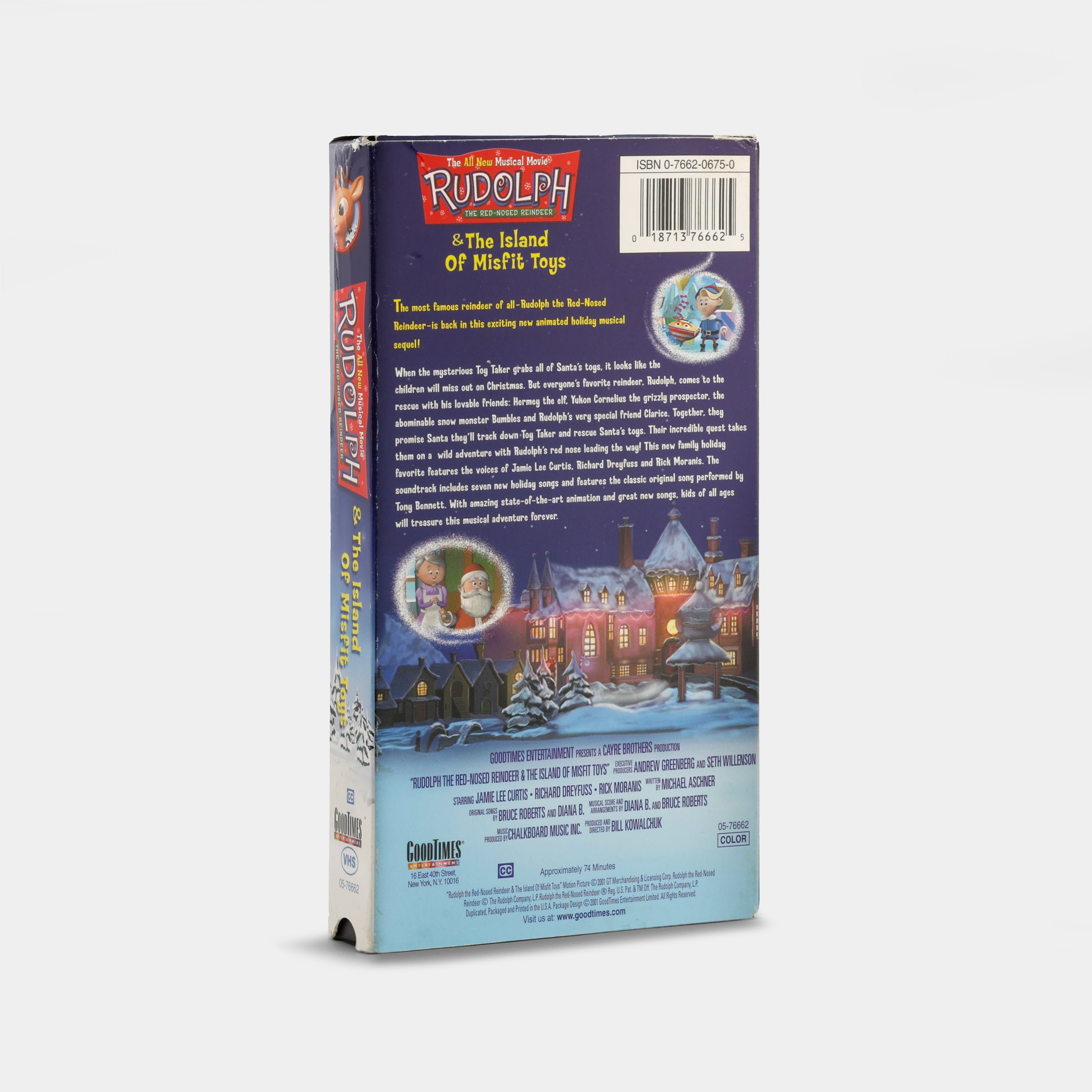 Rudolph the Red-Nosed Reindeer & the Island of Misfit Toys VHS Tape