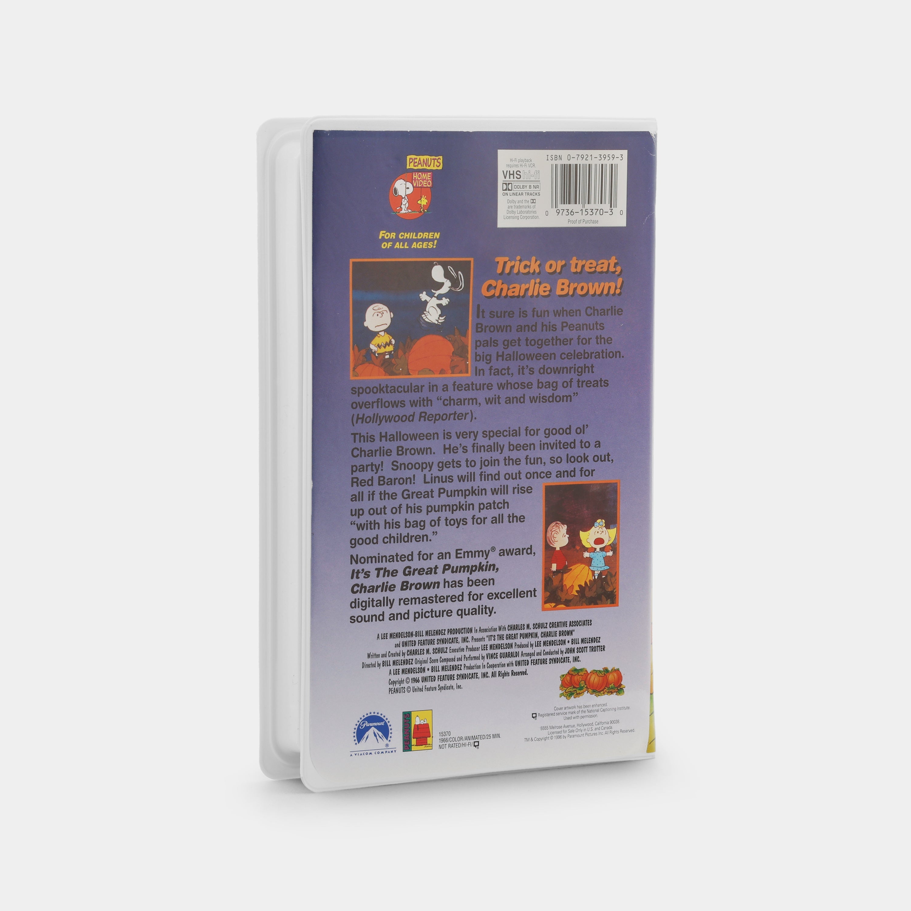 It's the Great Pumpkin, Charlie Brown VHS Tape
