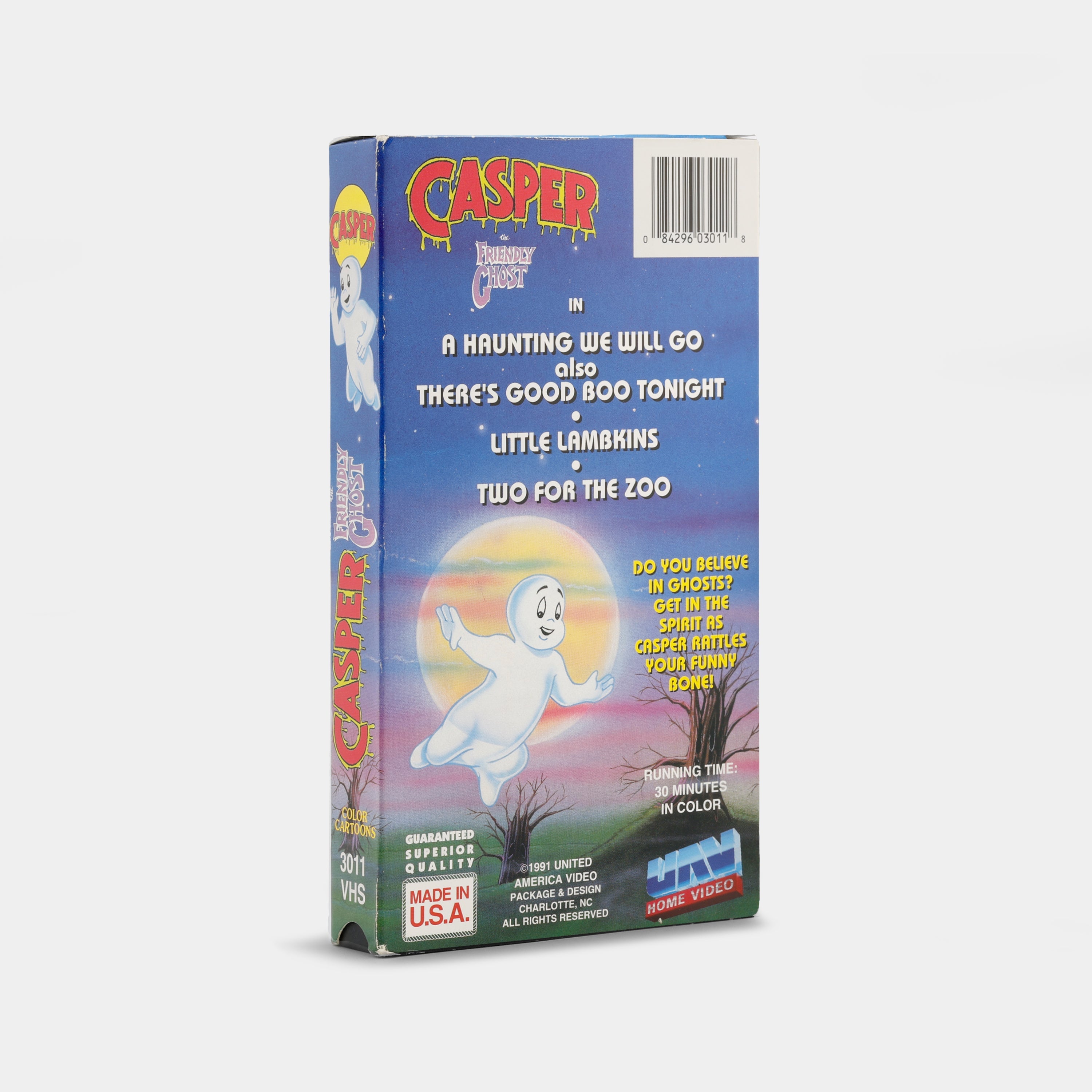 Casper the Friendly Ghost VHS Tape