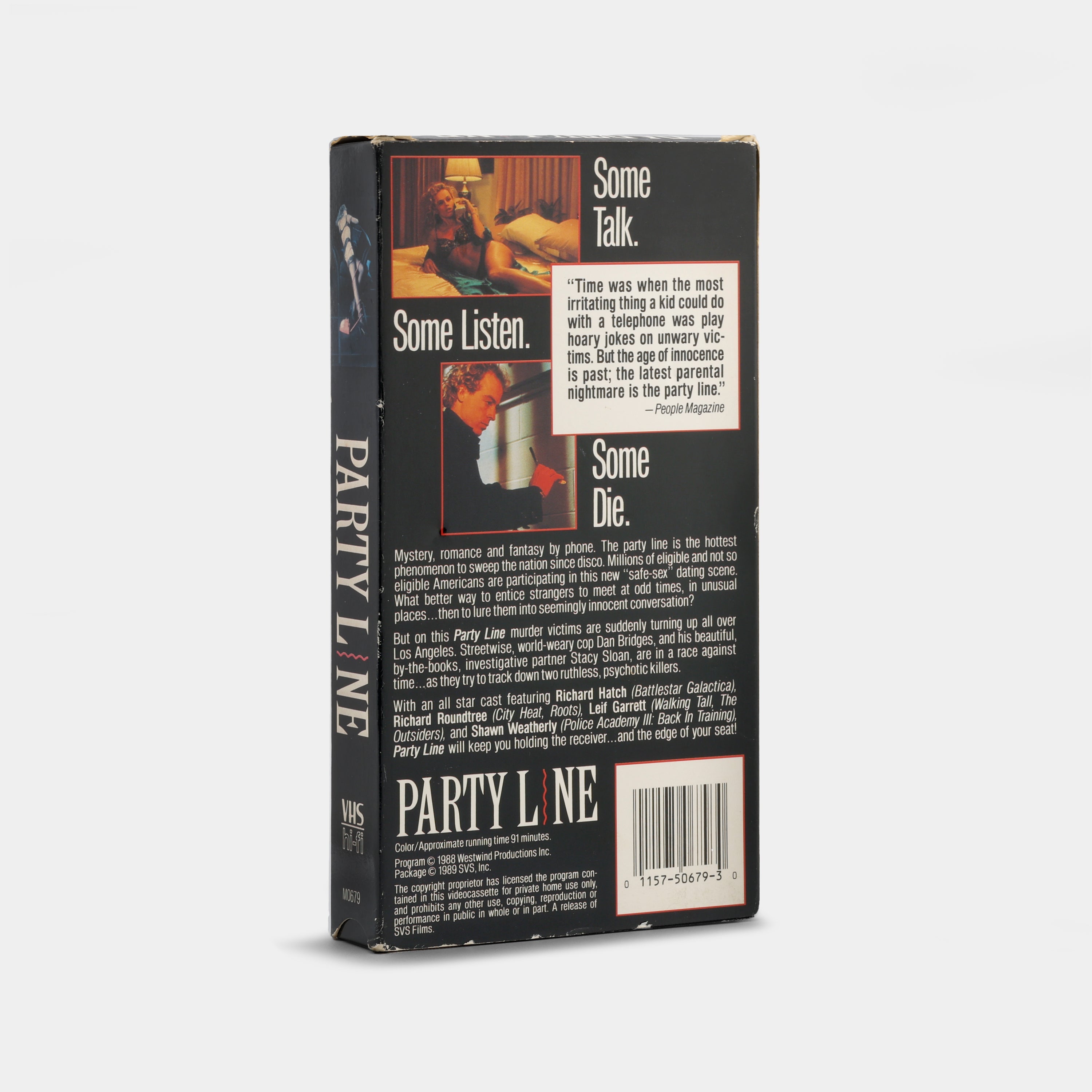Party Line VHS Tape