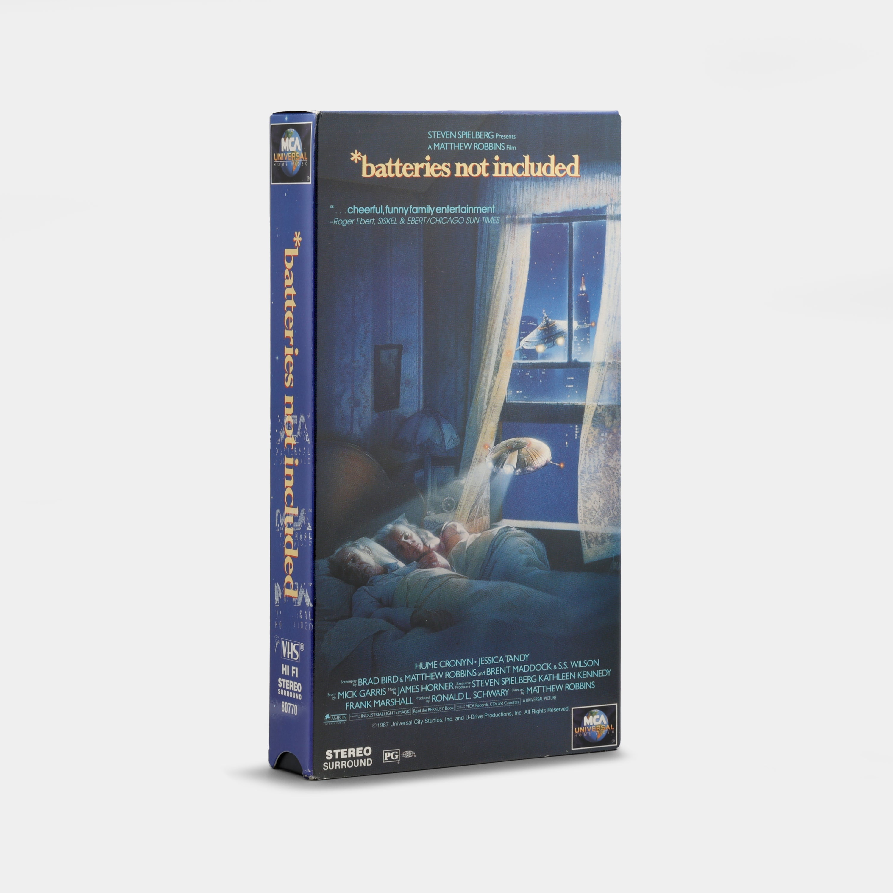 *batteries not included VHS Tape
