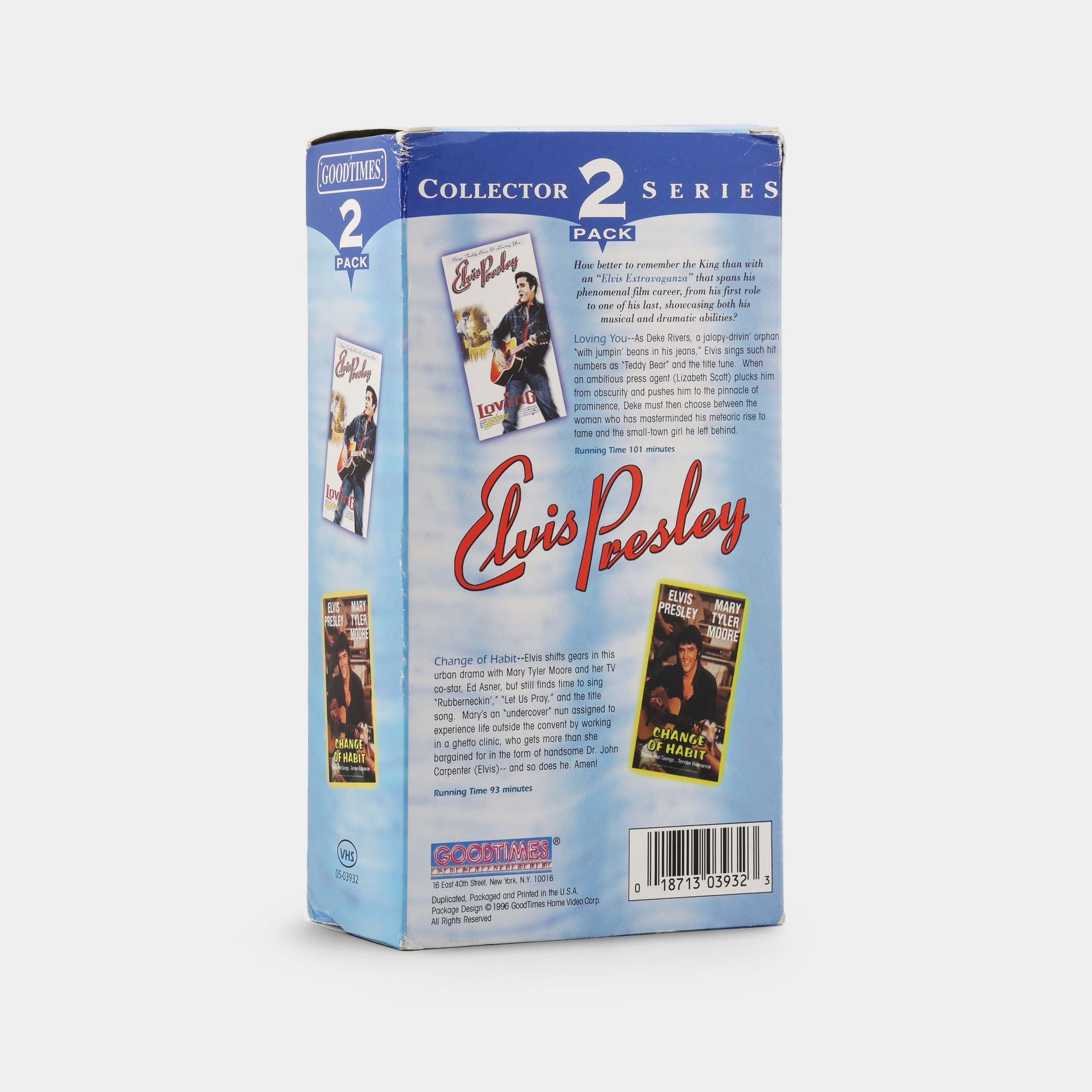 Loving You / Change of Habit VHS Tape Set