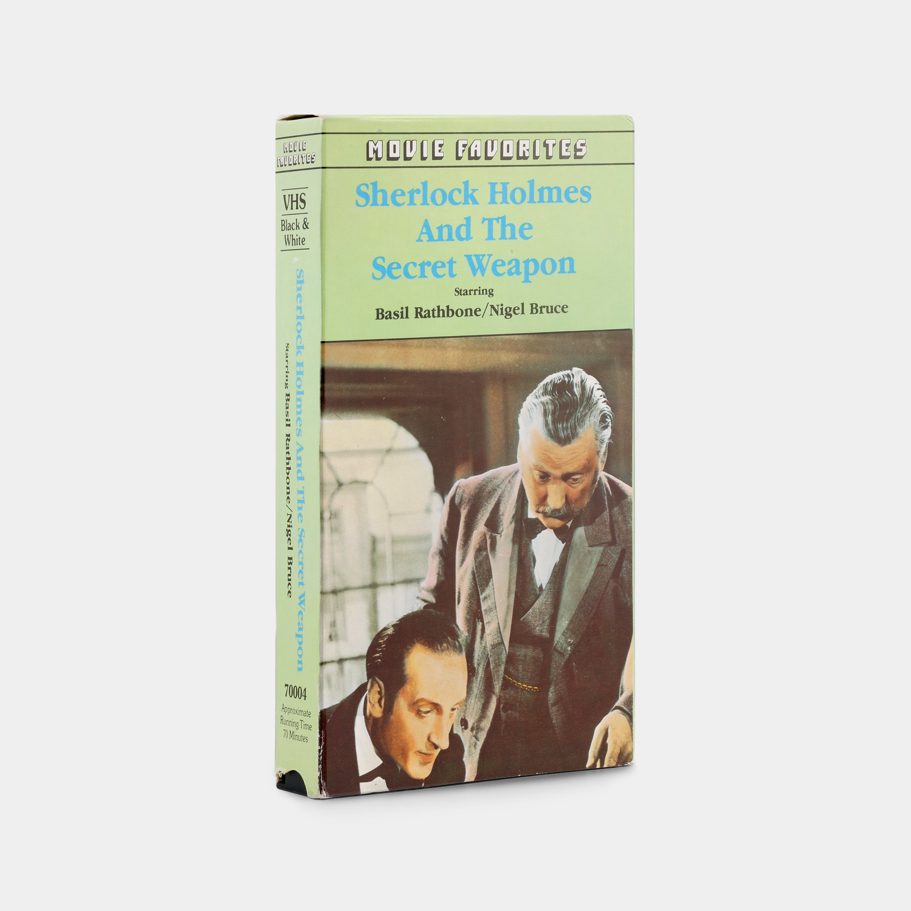 Sherlock Holmes and the Secret Weapon VHS Tape