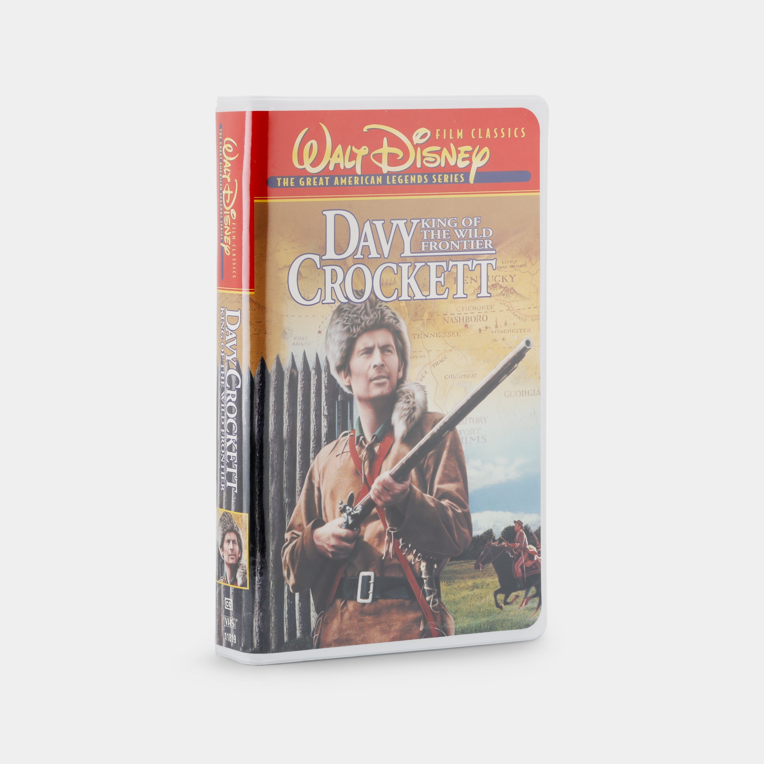 Davy Crockett: King of the Wild Frontier VHS Tape