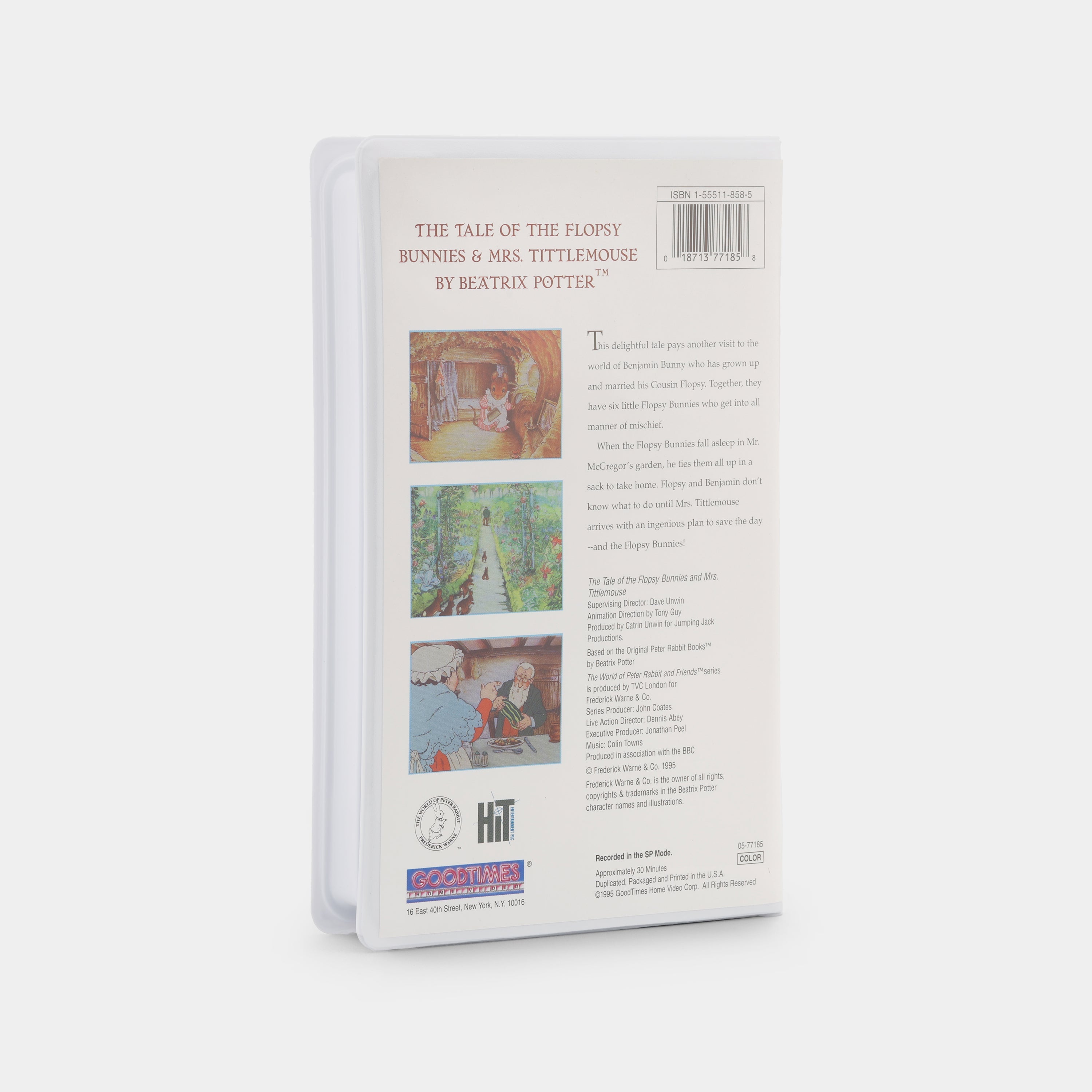 The Tale of the Flopsy Bunnies & Mrs. Tittlemouse VHS Tape