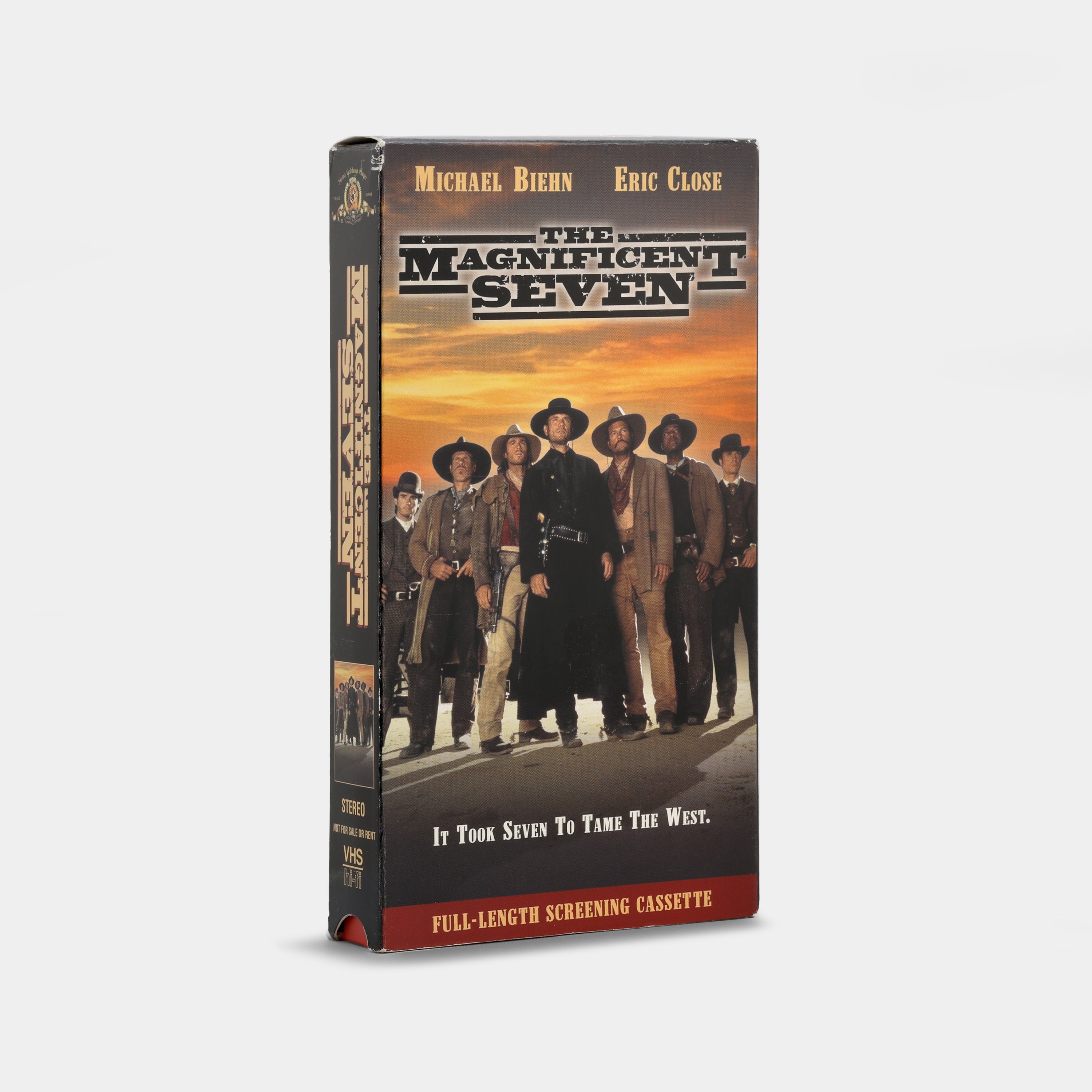 The Magnificent Seven VHS Tape
