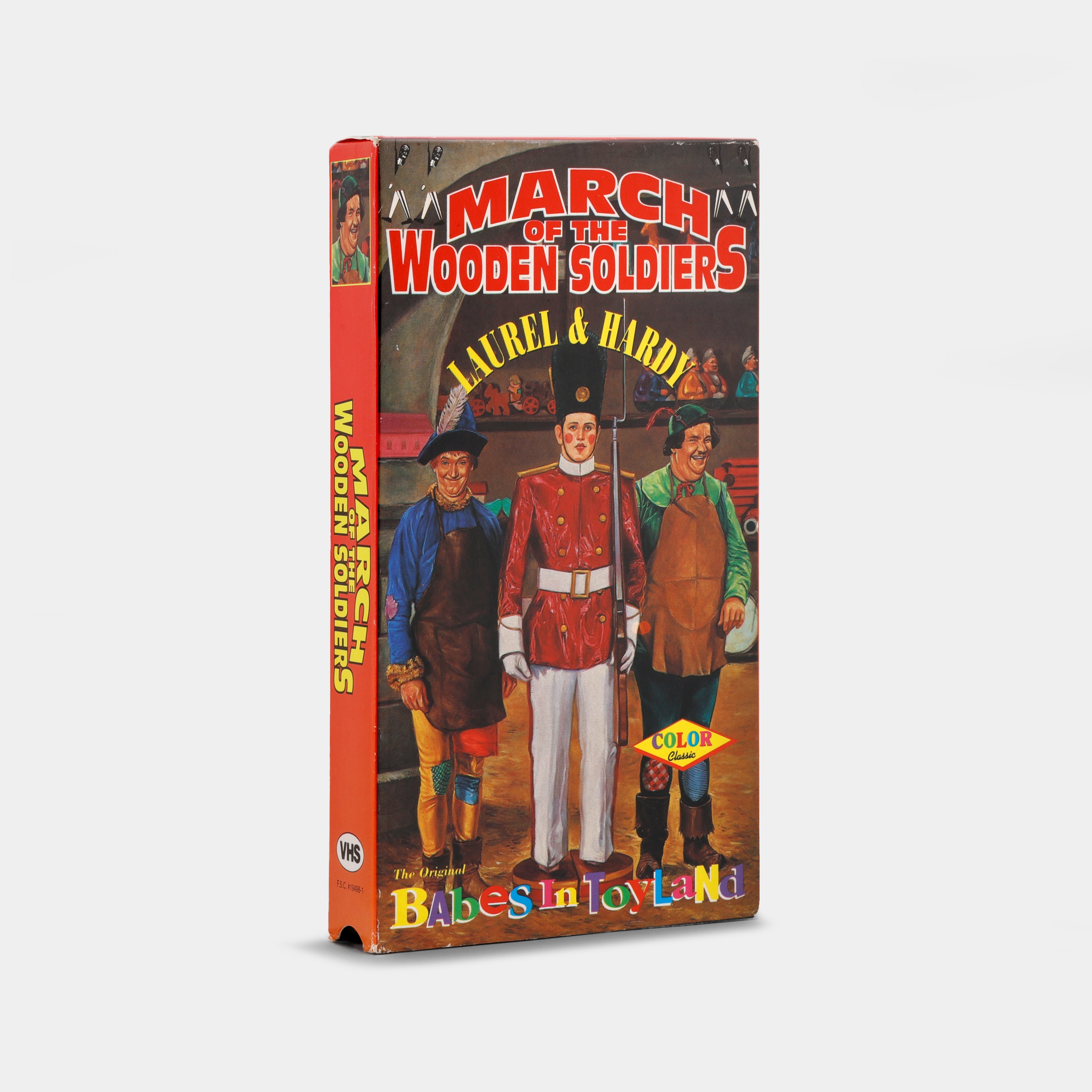 March of the Wooden Soldiers VHS Tape