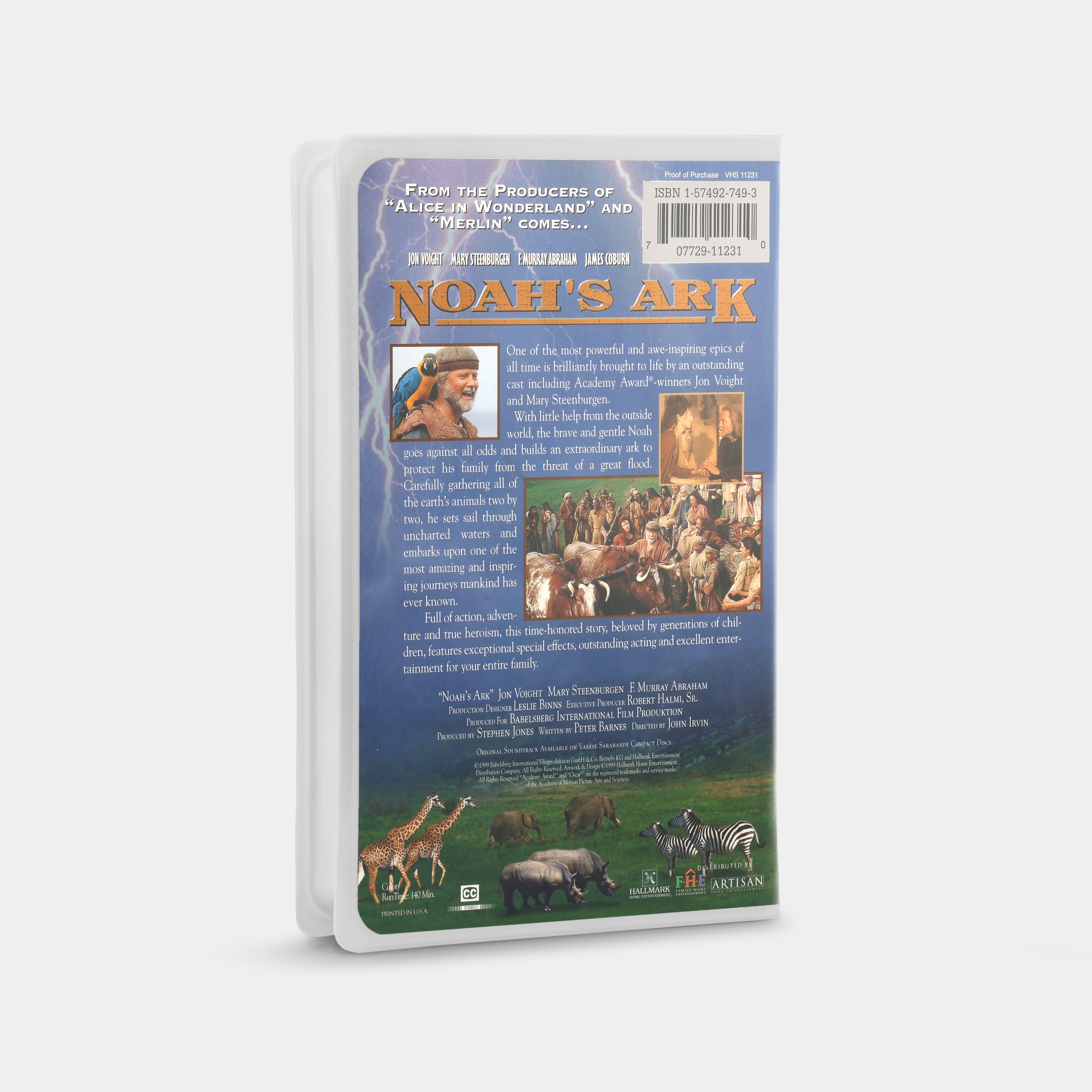Noah's Ark VHS Tape