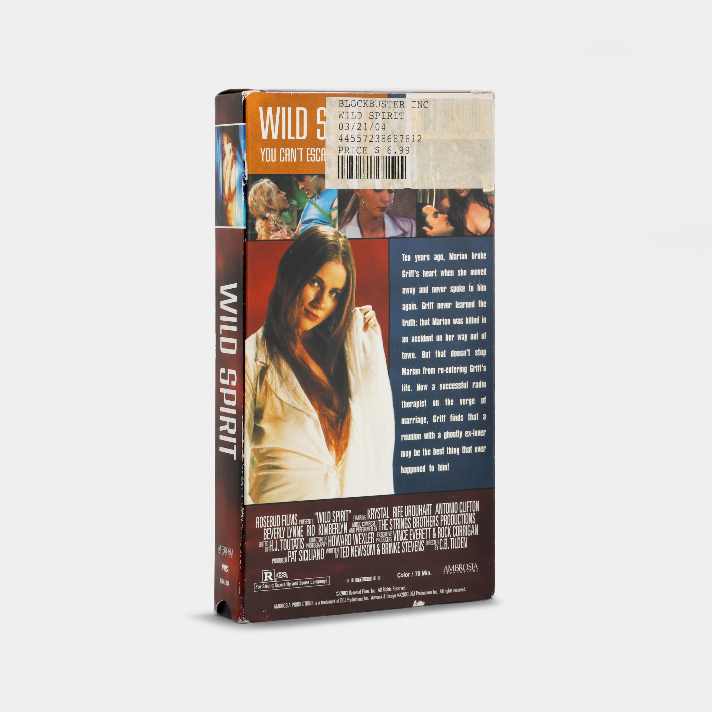 Wild Spirit VHS Tape