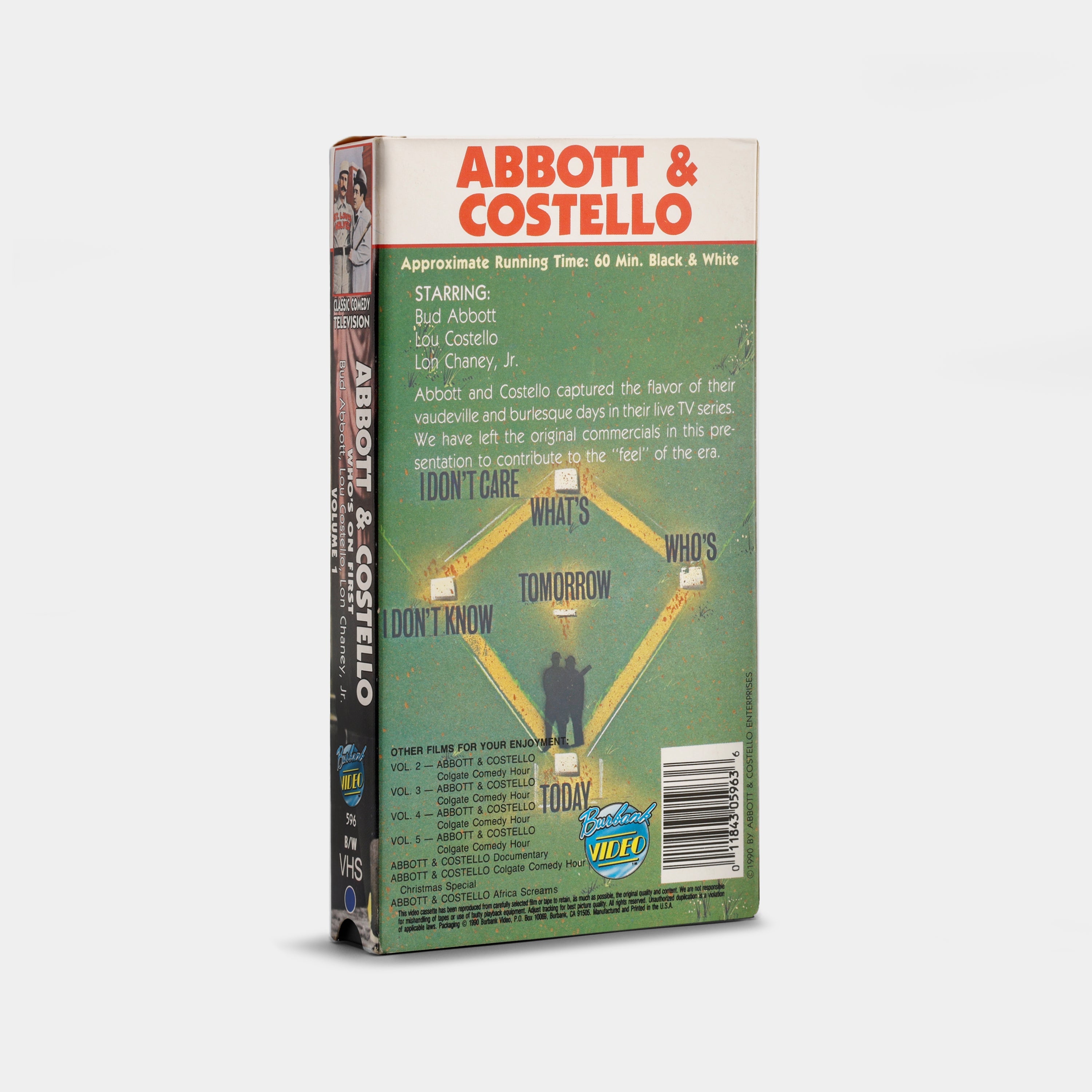 Abbott & Costello: Who’s on First VHS Tape