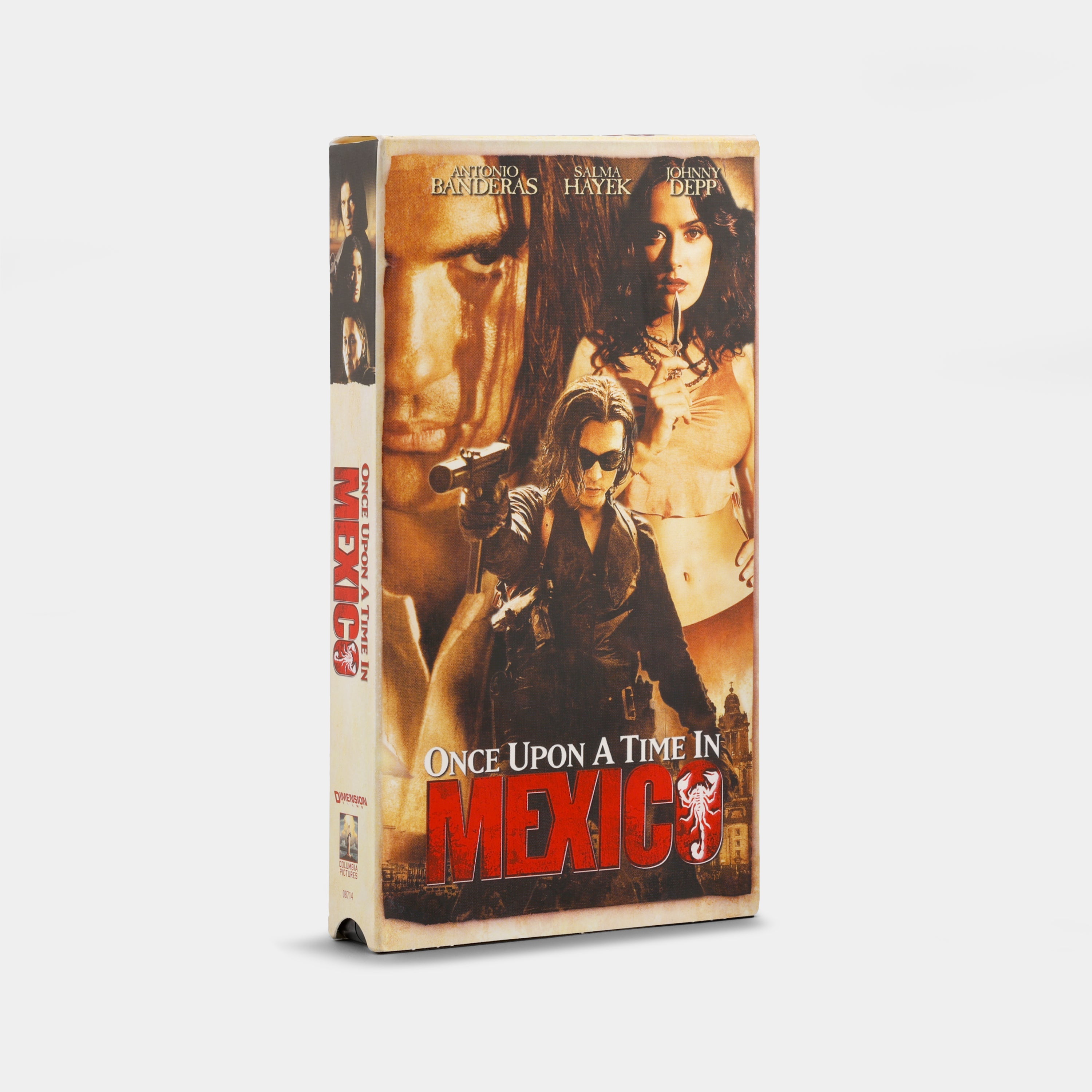 Once Upon a Time in Mexico VHS Tape