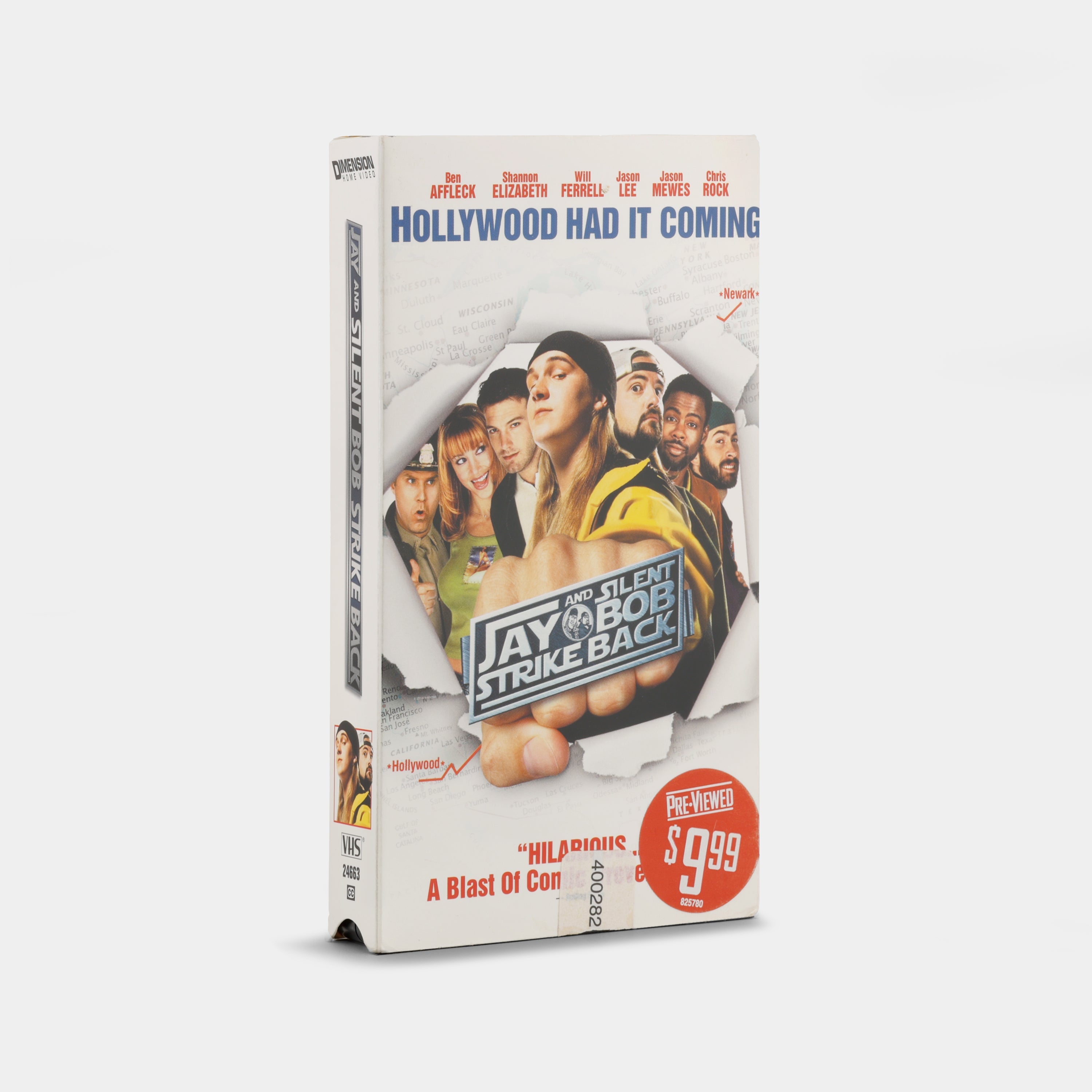 Jay and Silent Bob Strike Back VHS Tape