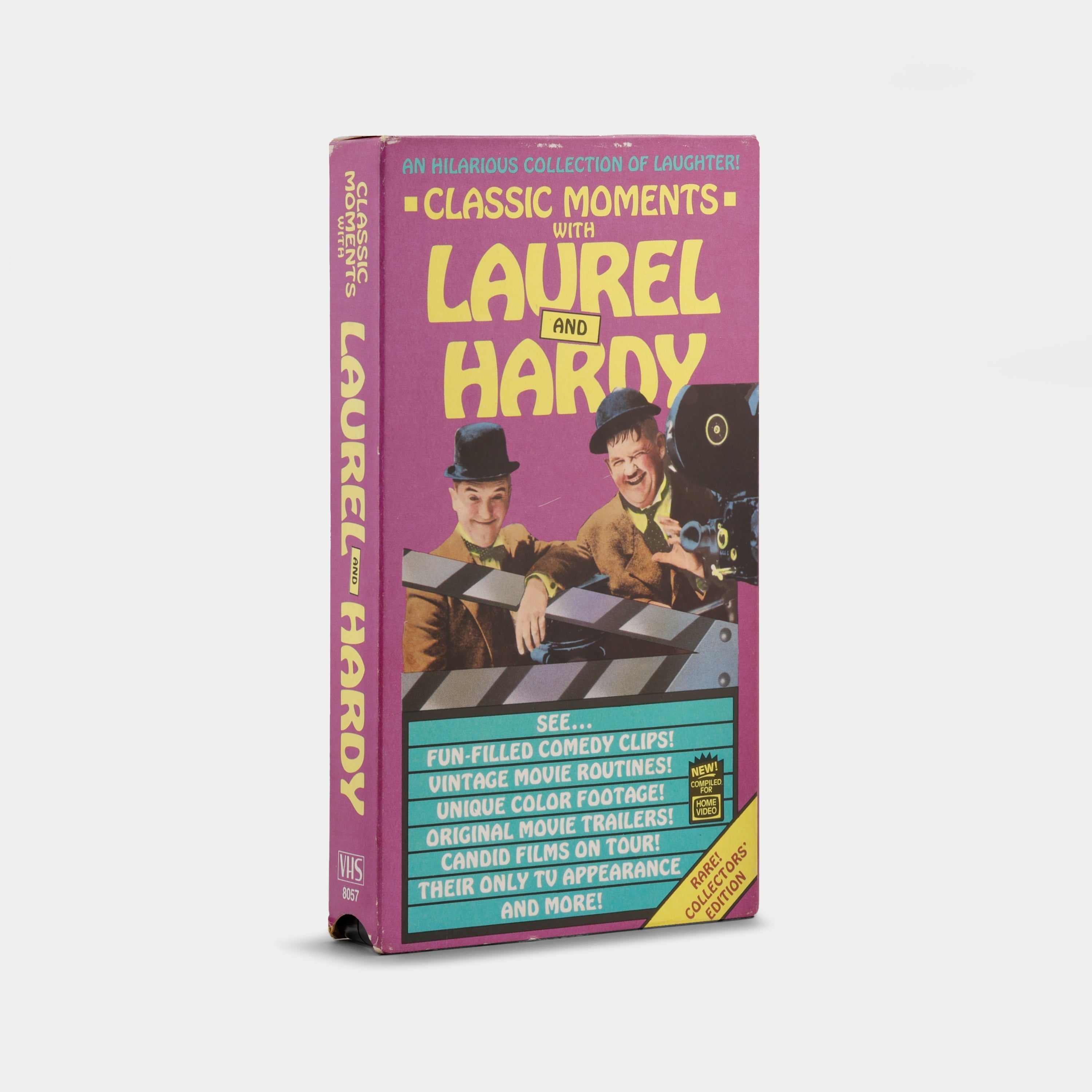 Classic Moments with Laurel & Hardy VHS Tape