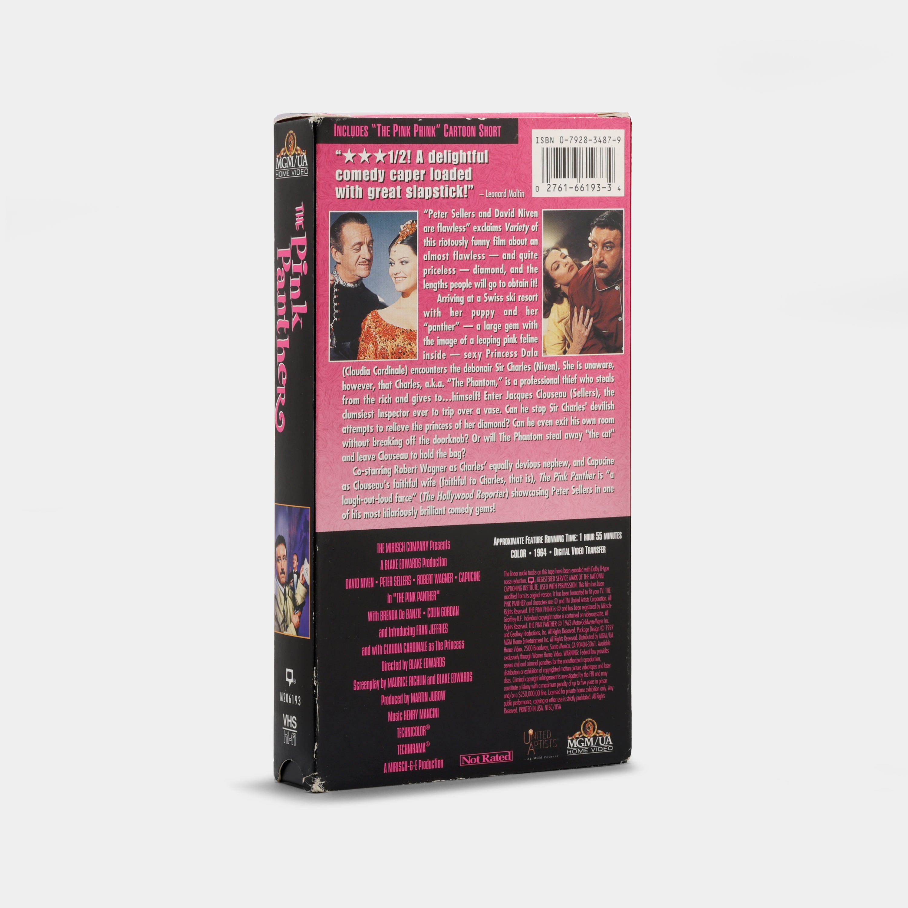 The Pink Panther VHS Tape