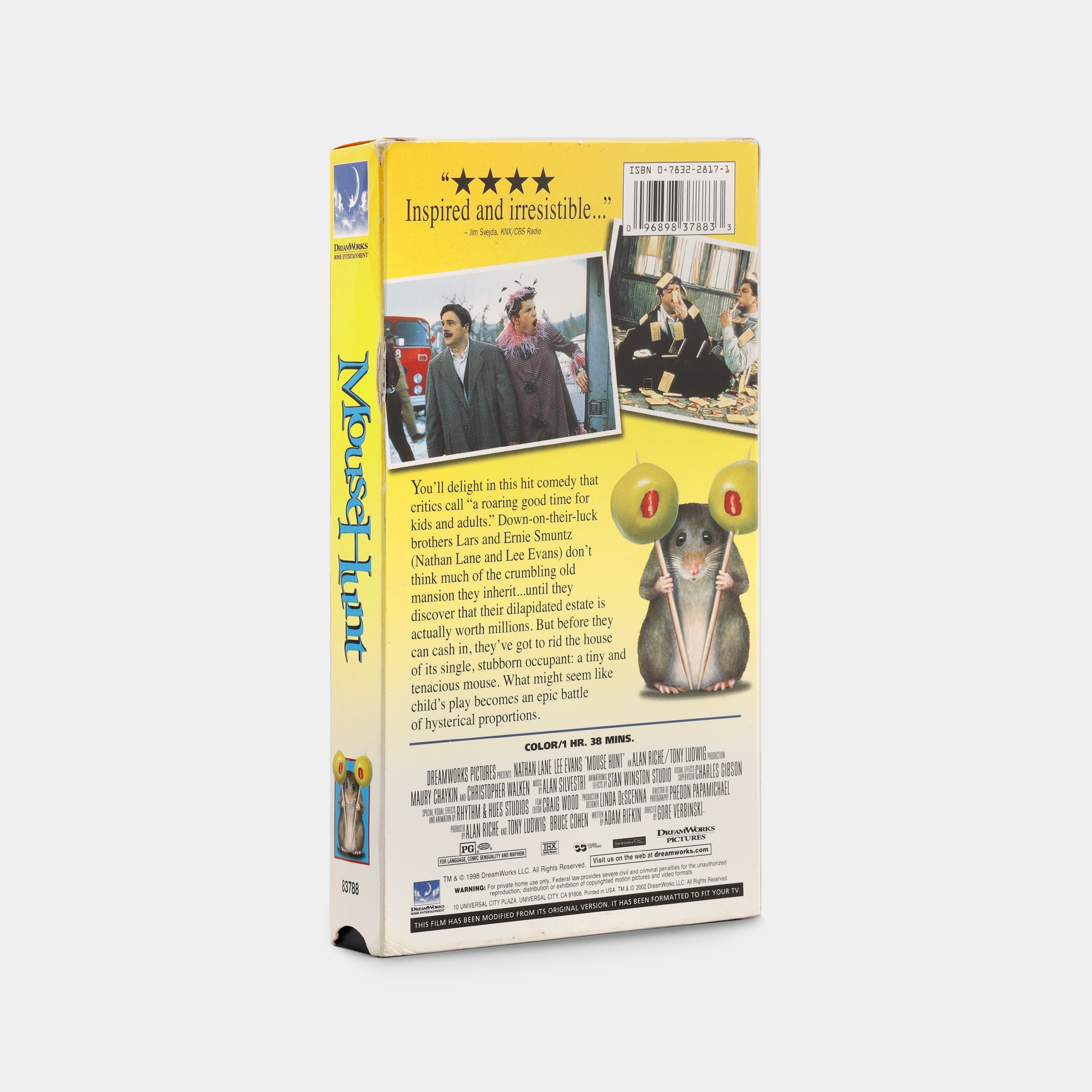 Mouse Hunt VHS Tape