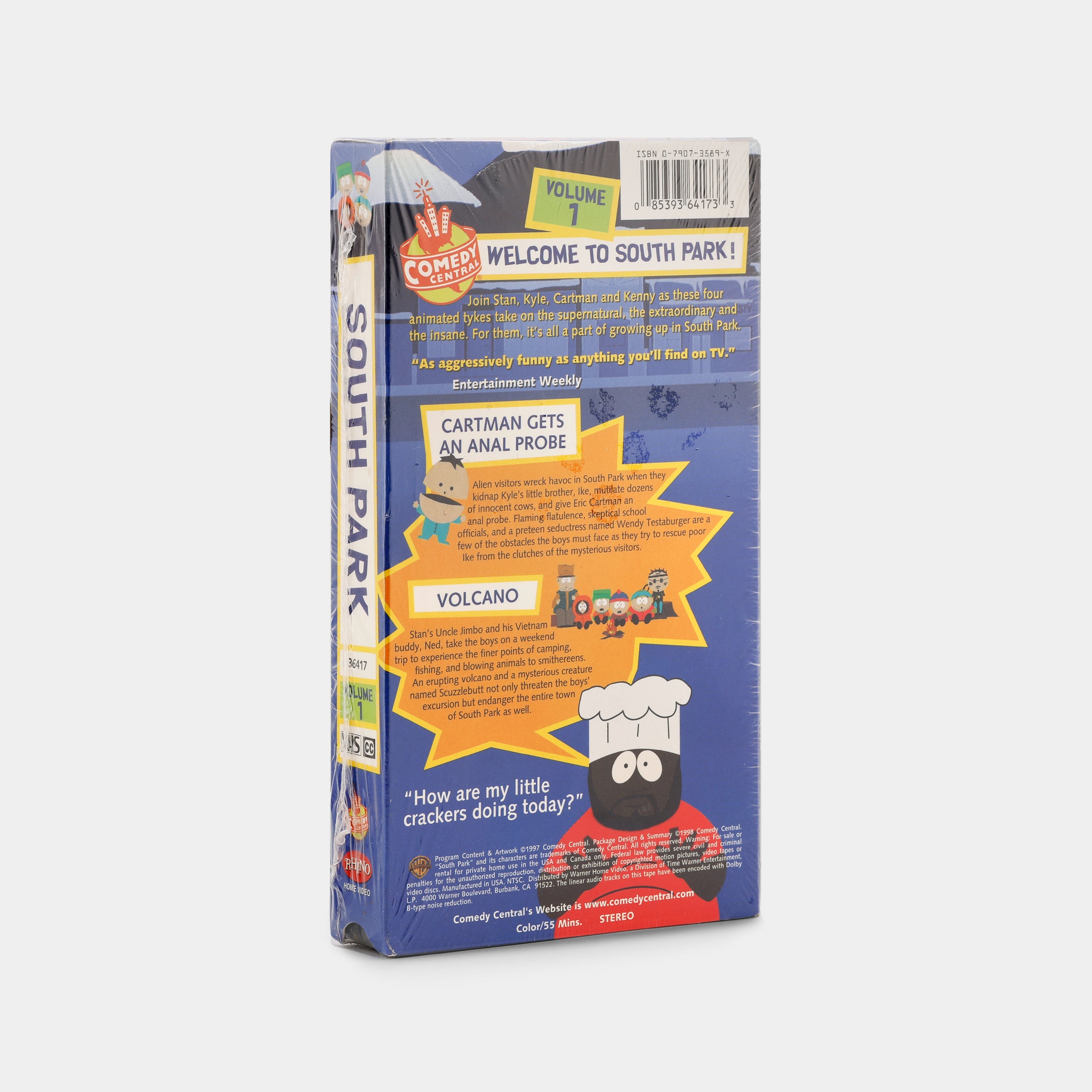 South Park: Volume 1 (Sealed) VHS Tape