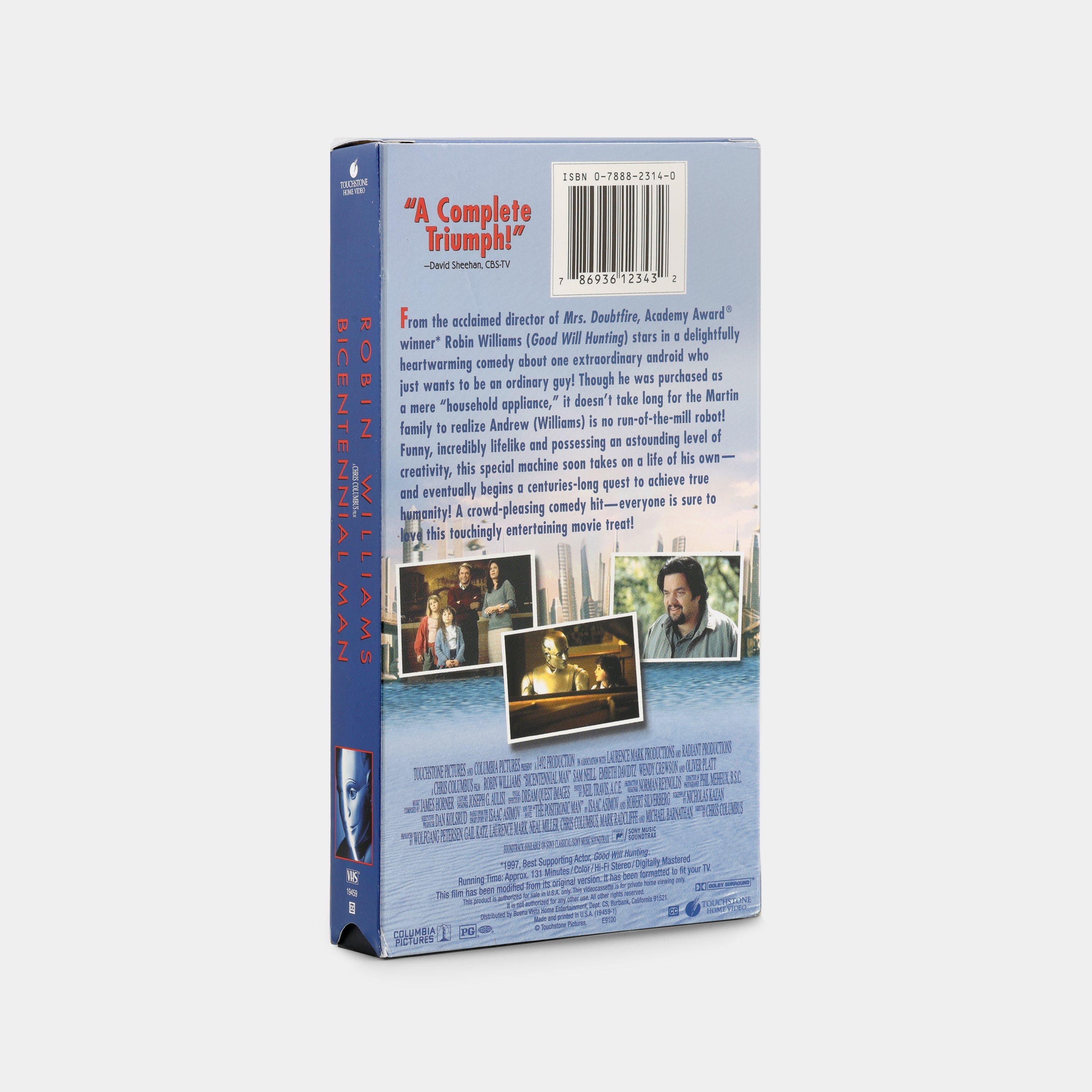 The Bicentennial Man VHS Tape