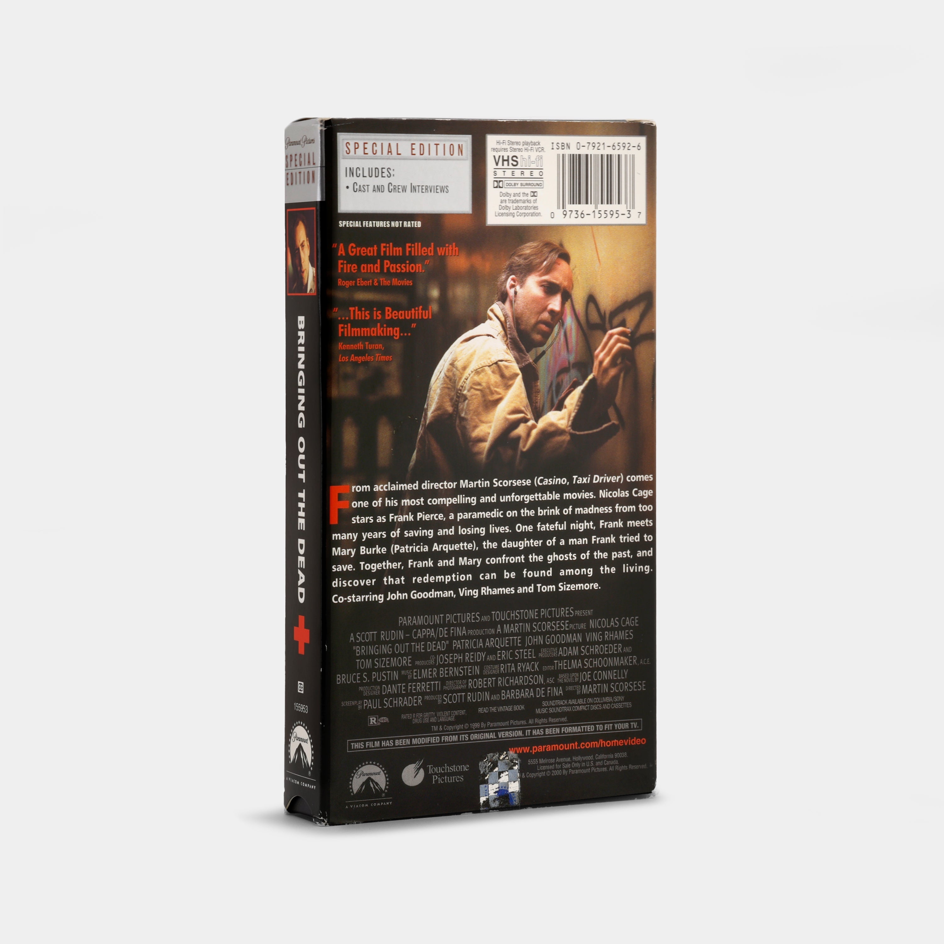 Bringing Out the Dead (Special Edition) VHS Tape