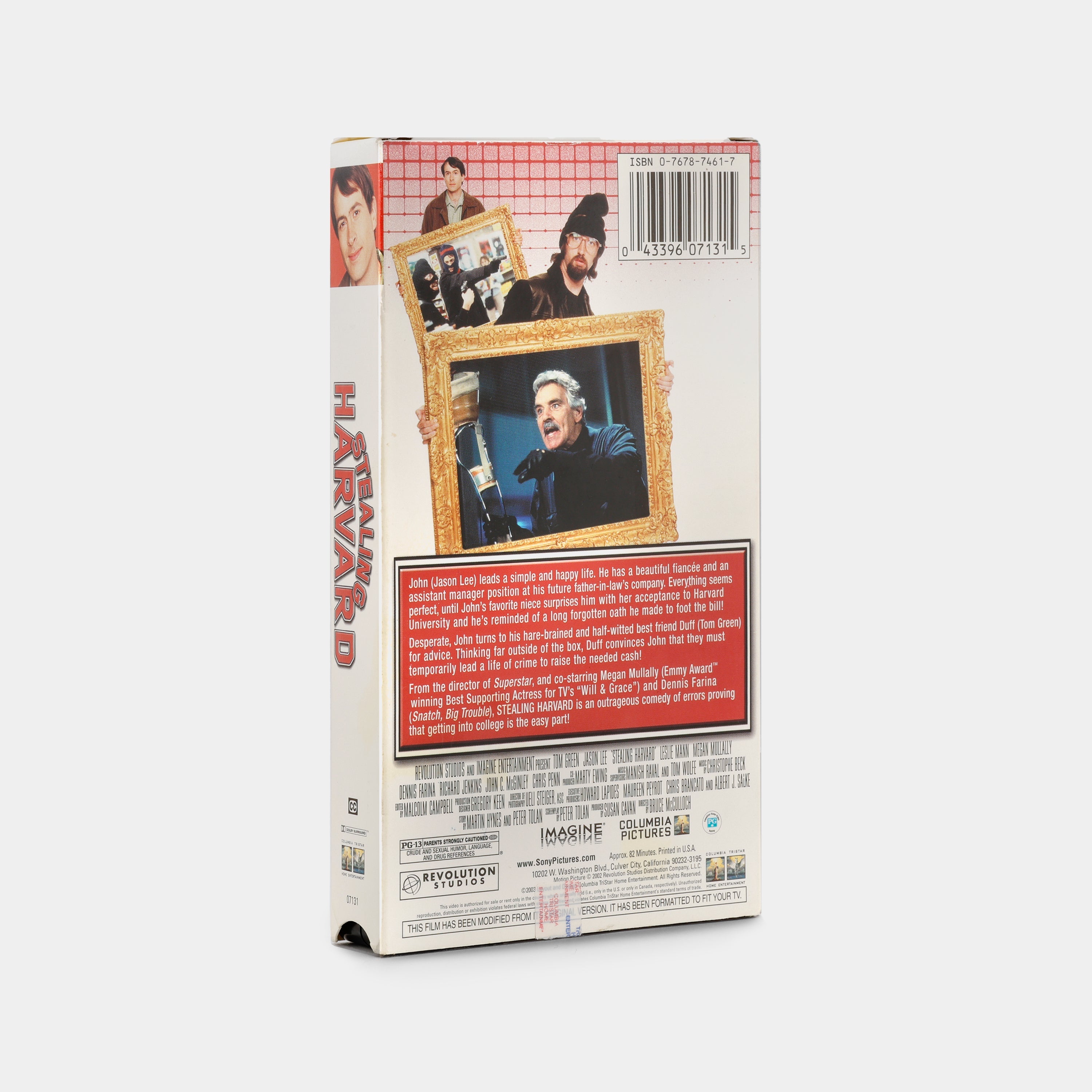 Stealing Harvard VHS Tape