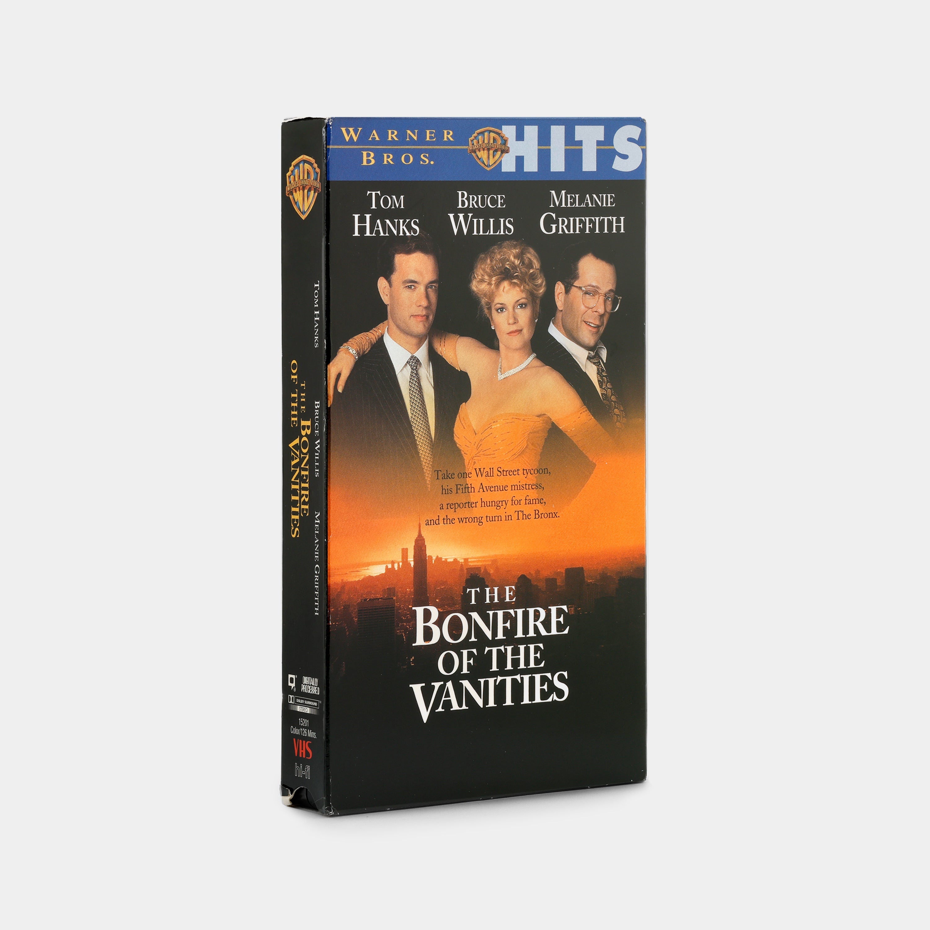 The Bonfire of the Vanities VHS Tape