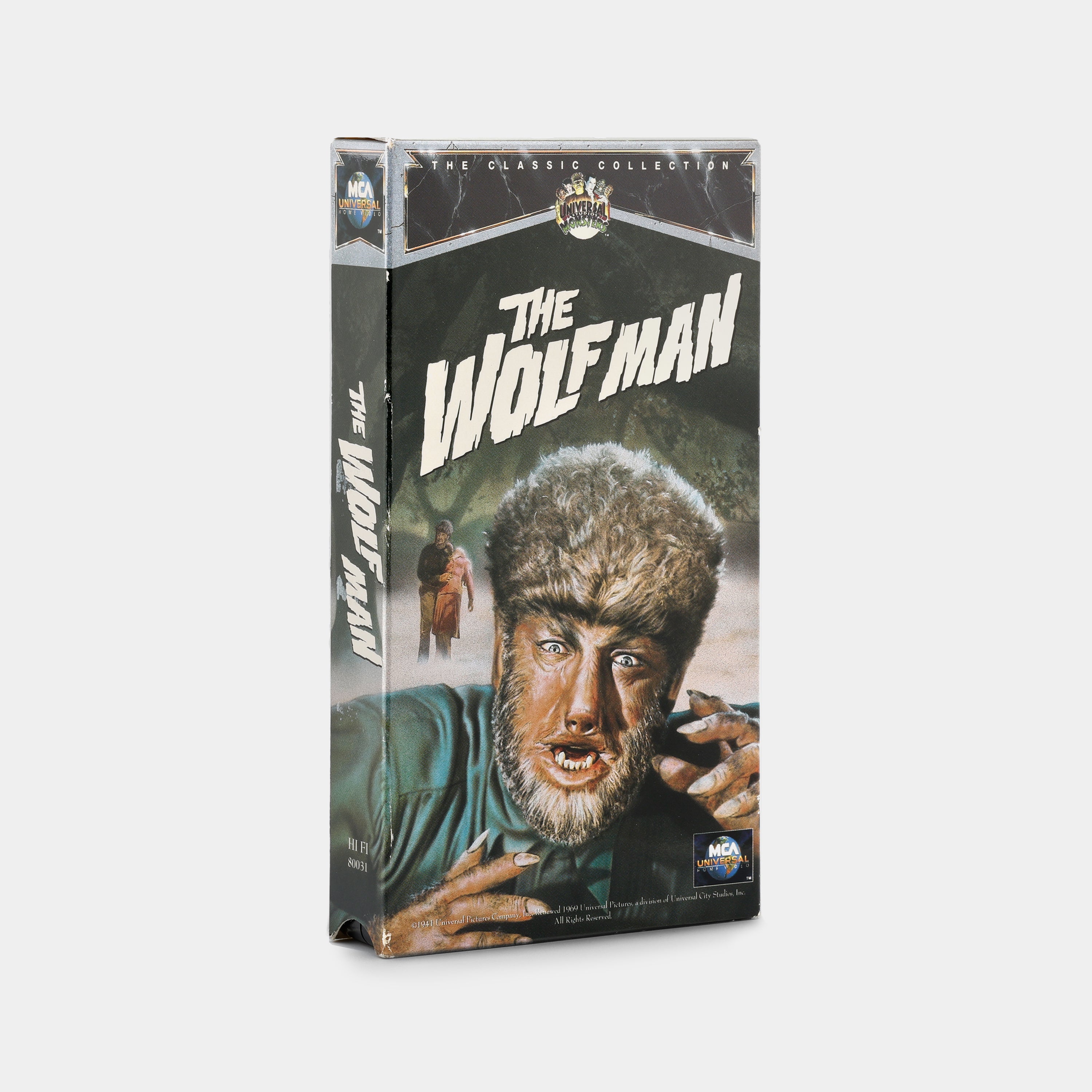 The Wolf Man VHS Tape