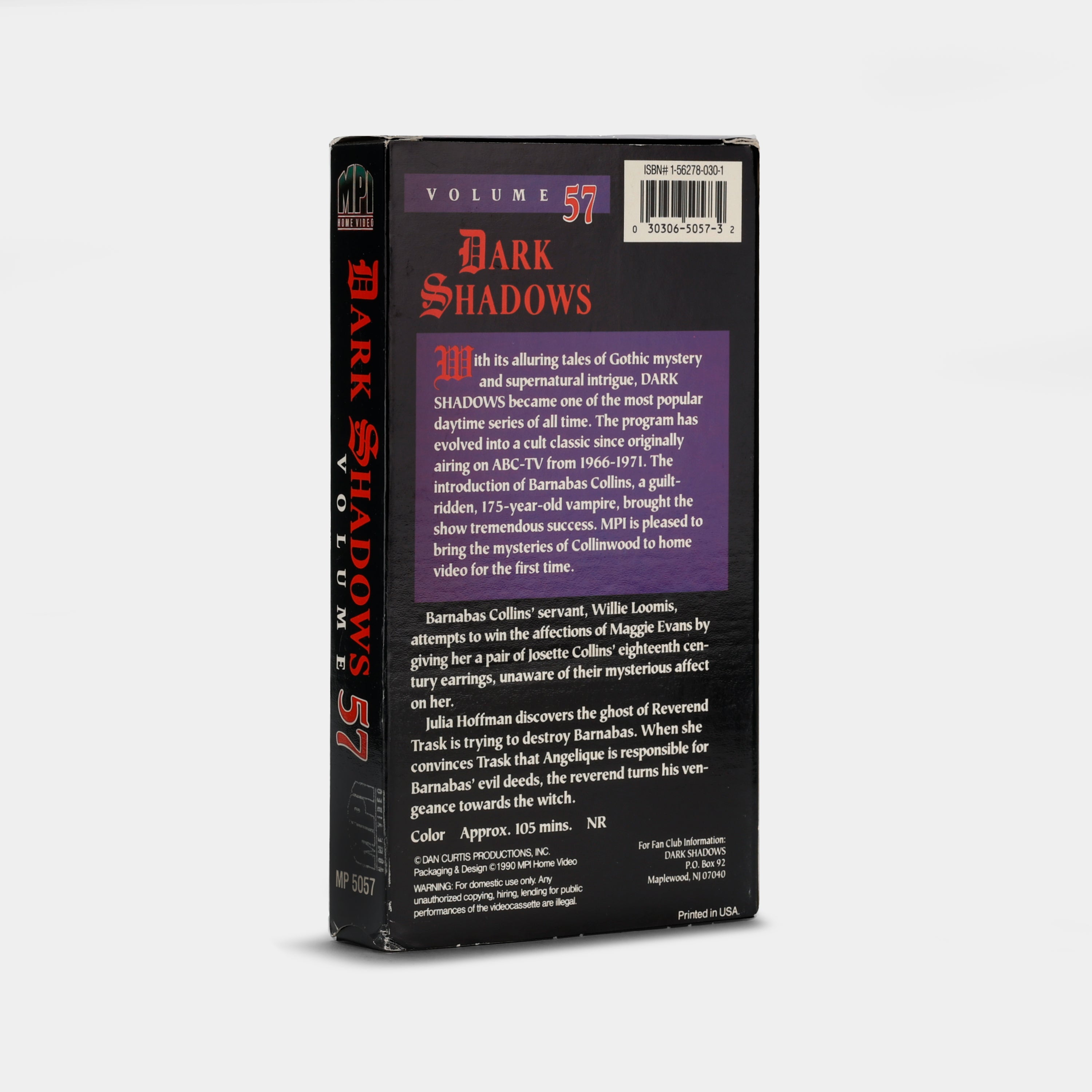 Dark Shadows: Volume 57 VHS Tape