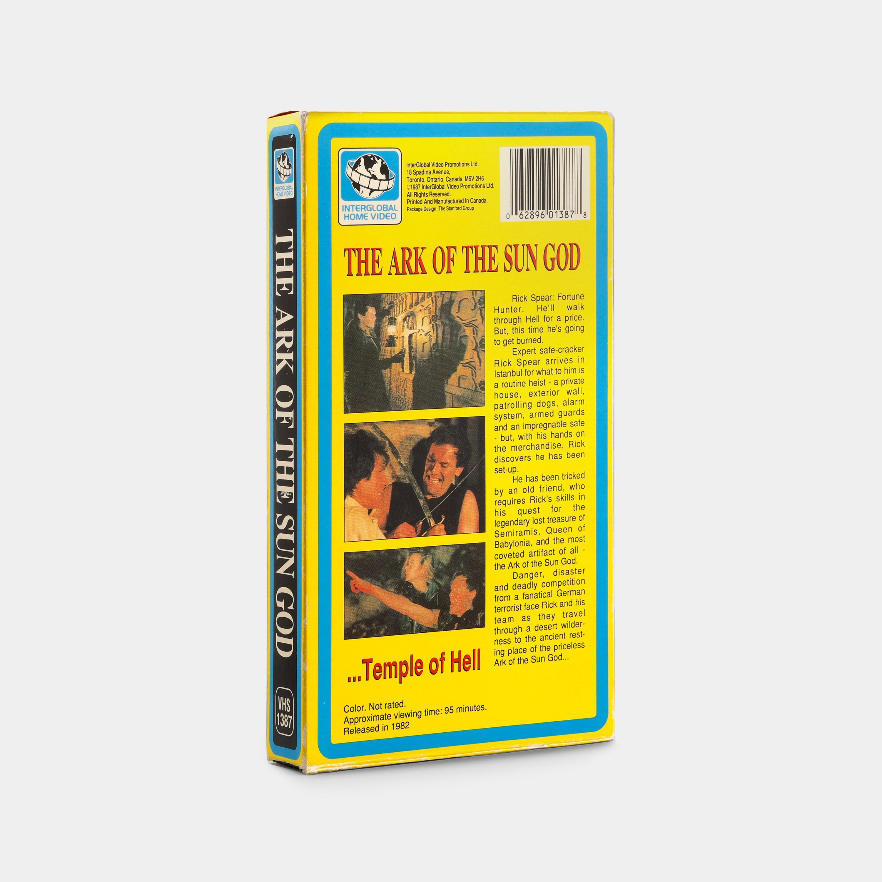 The Ark of the Sun God VHS Tape