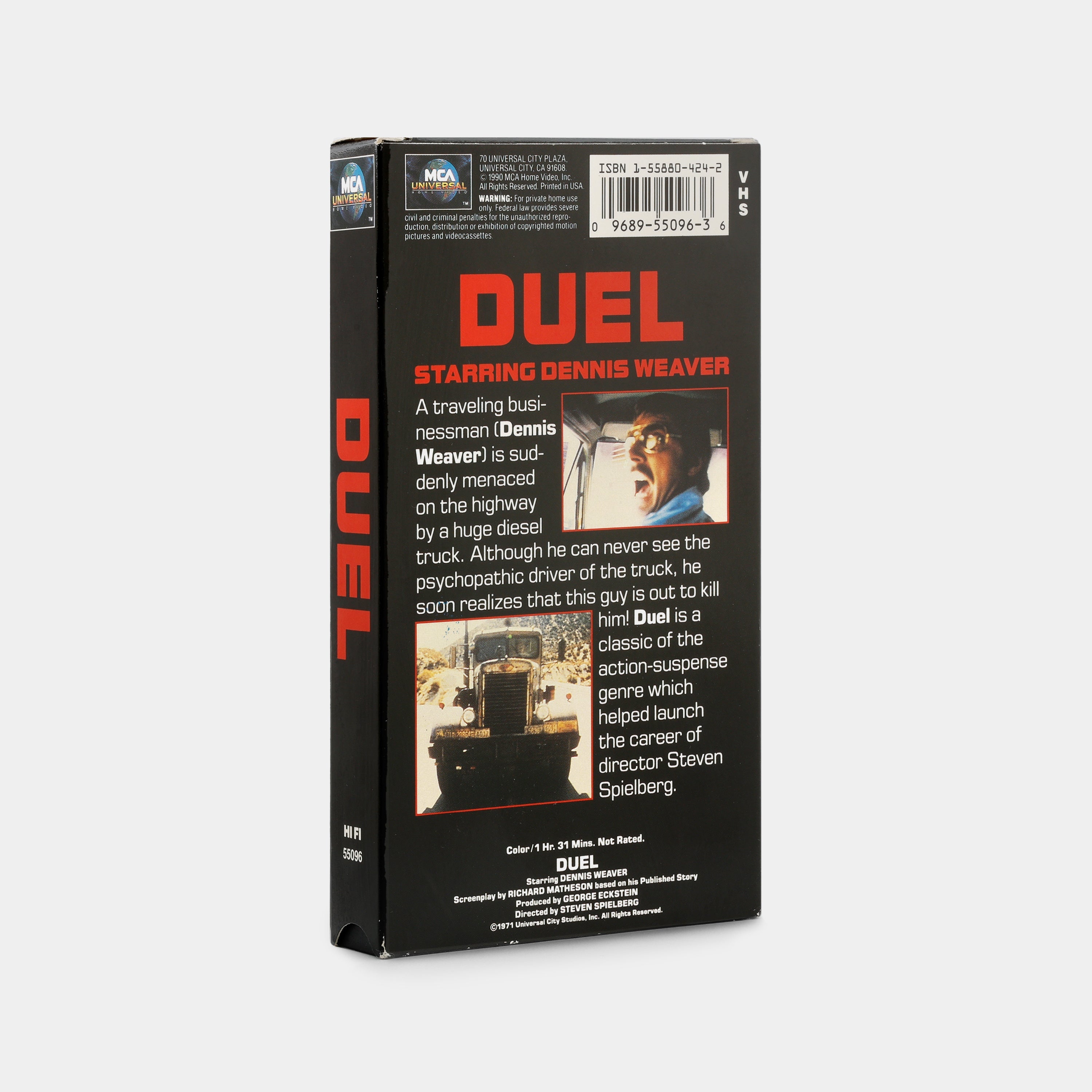 Duel VHS Tape