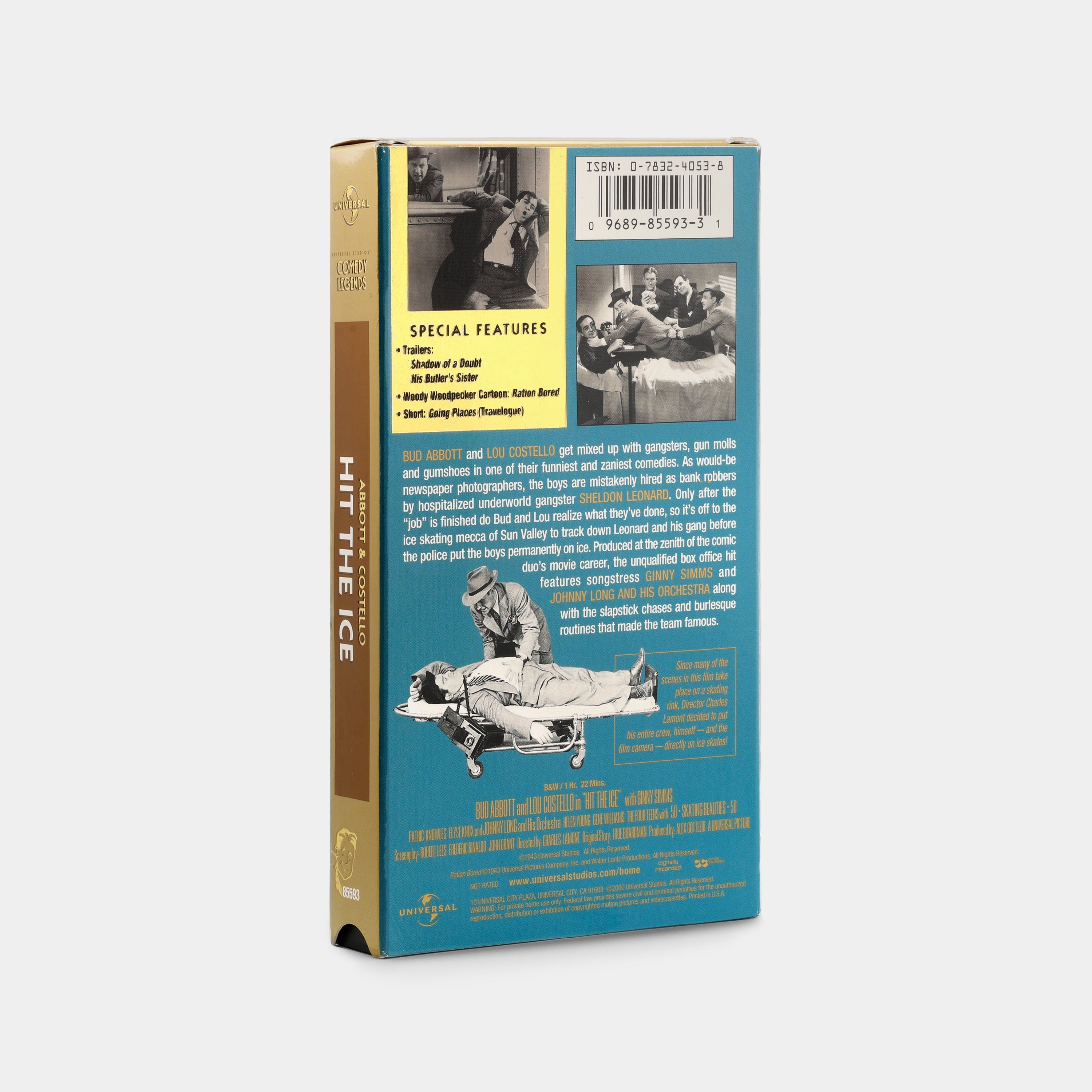 Hit the Ice VHS Tape