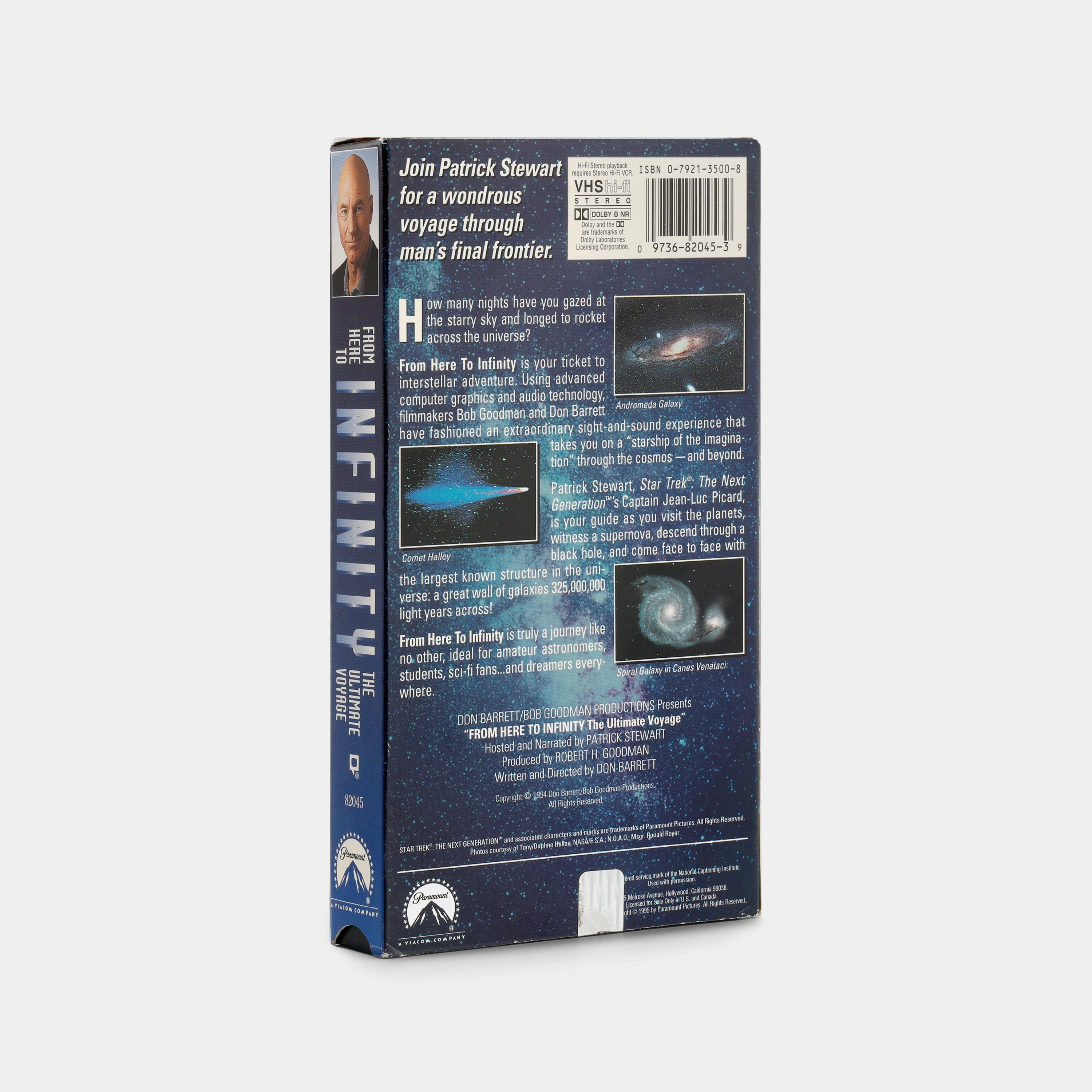 From Here to Infinity: The Ultimate Voyage VHS Tape
