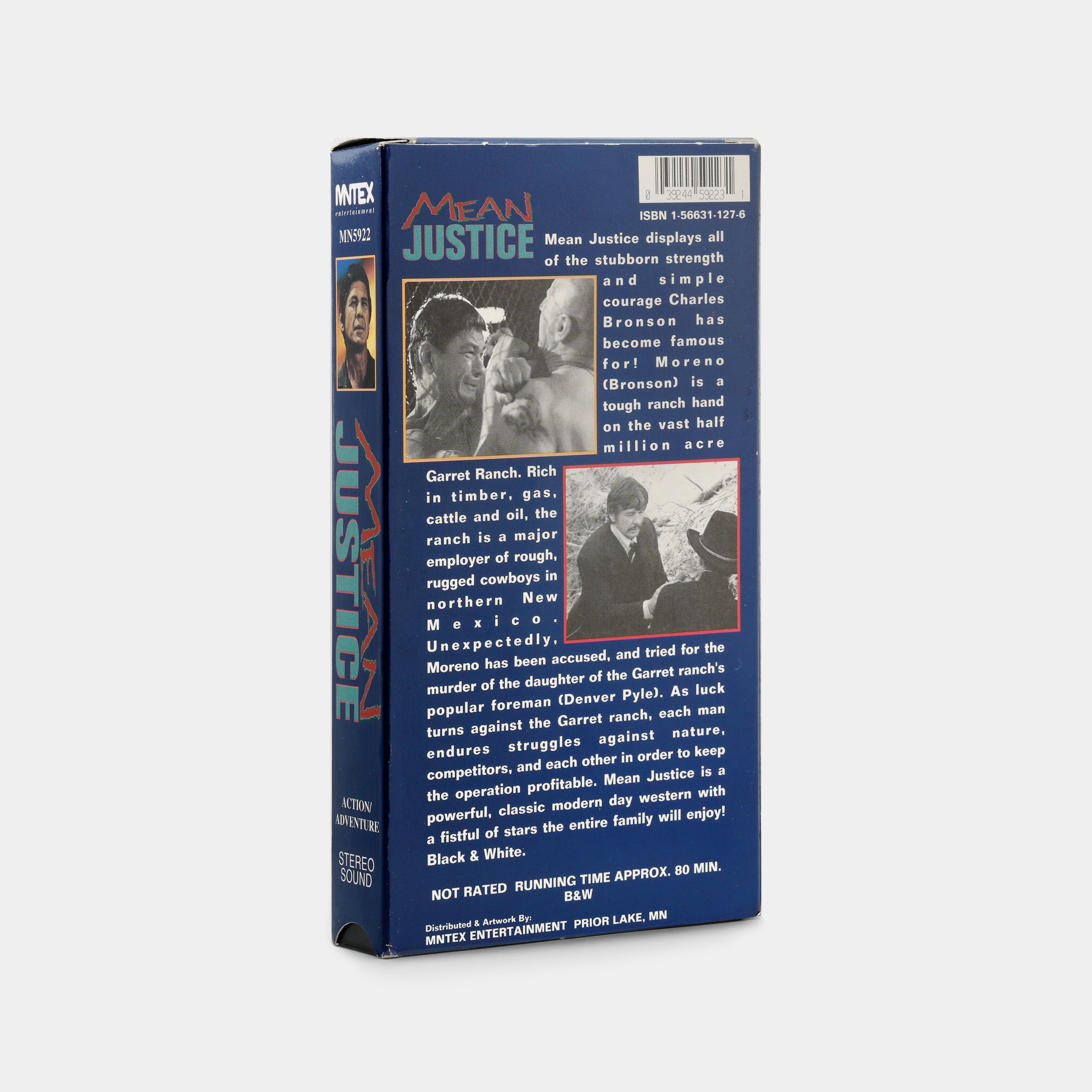 Mean Justice VHS Tape