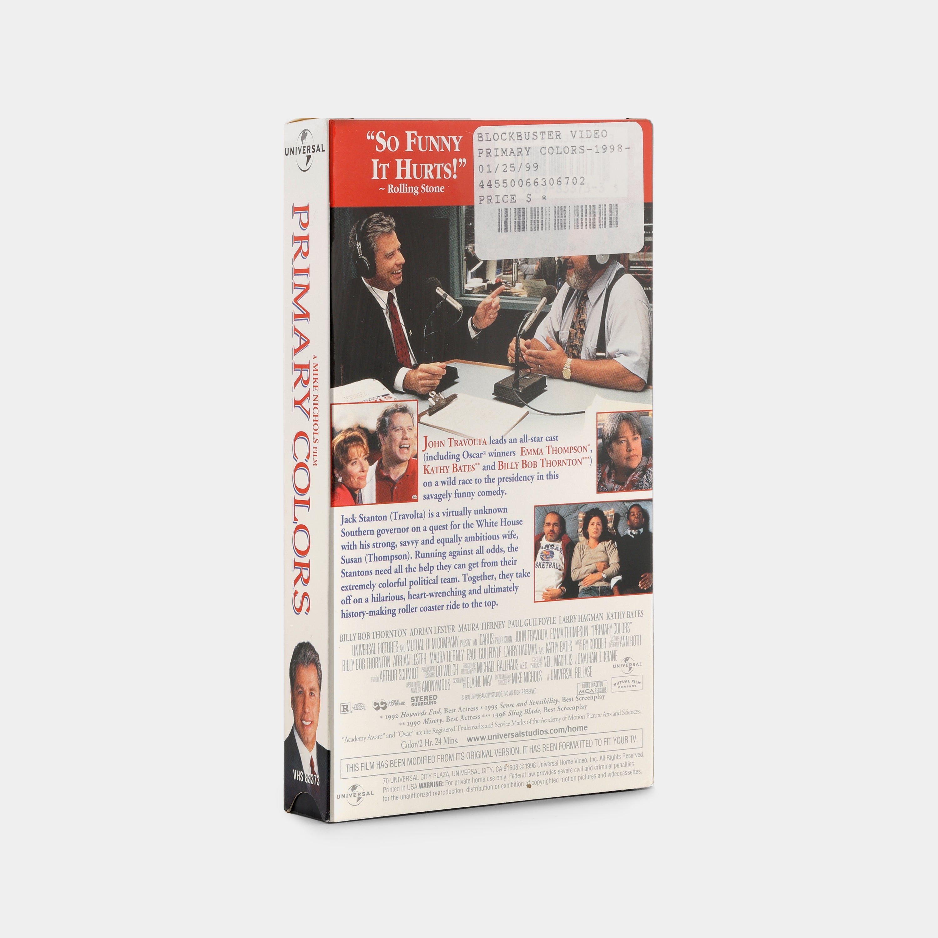 Primary Colors VHS Tape