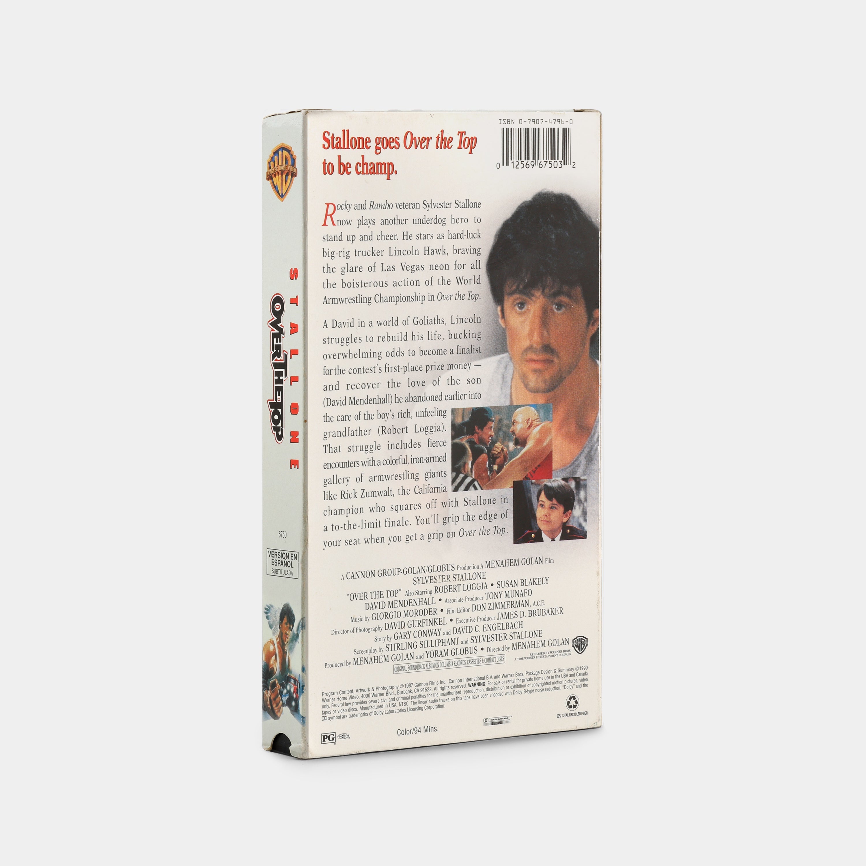 Over the Top VHS Tape