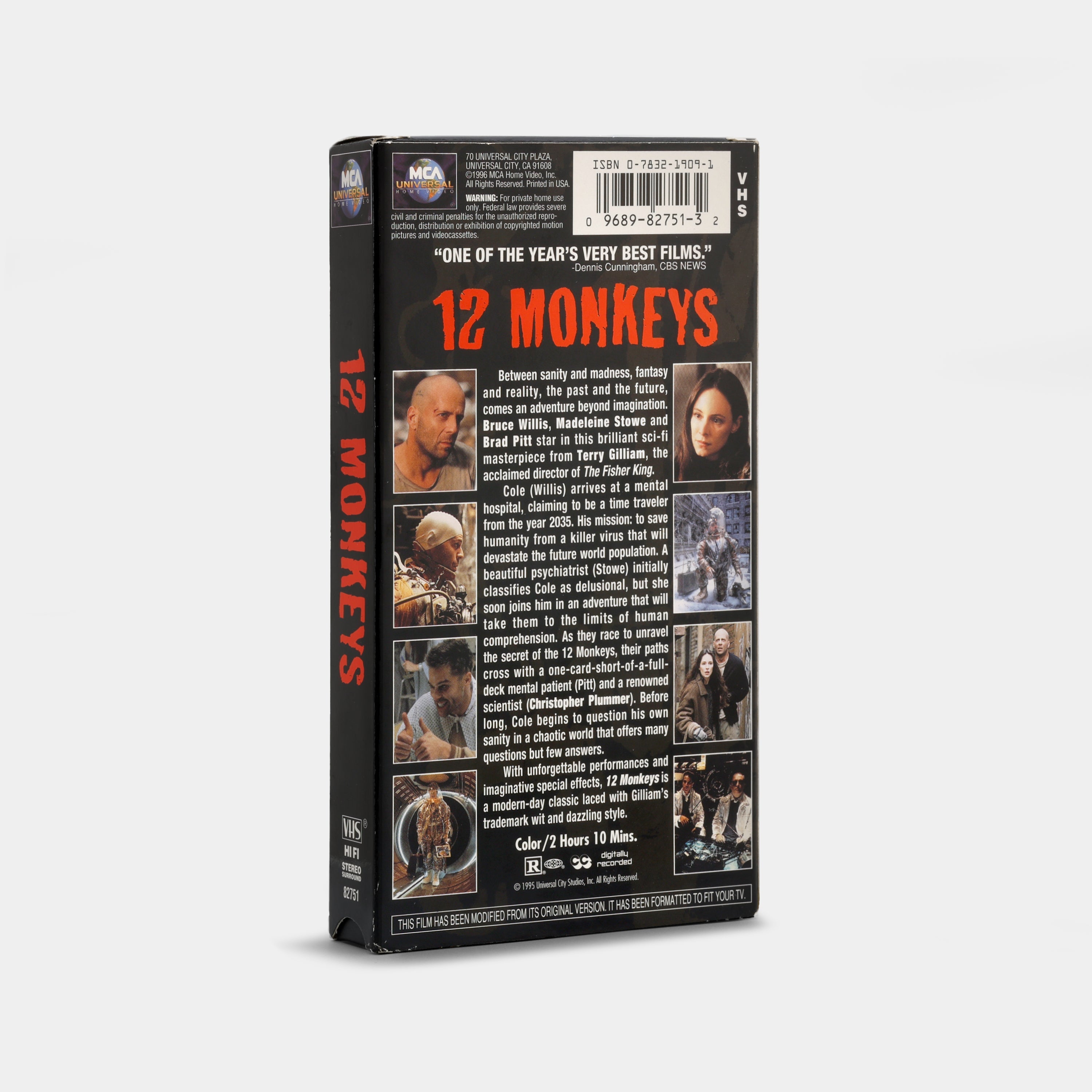 12 Monkeys VHS Tape
