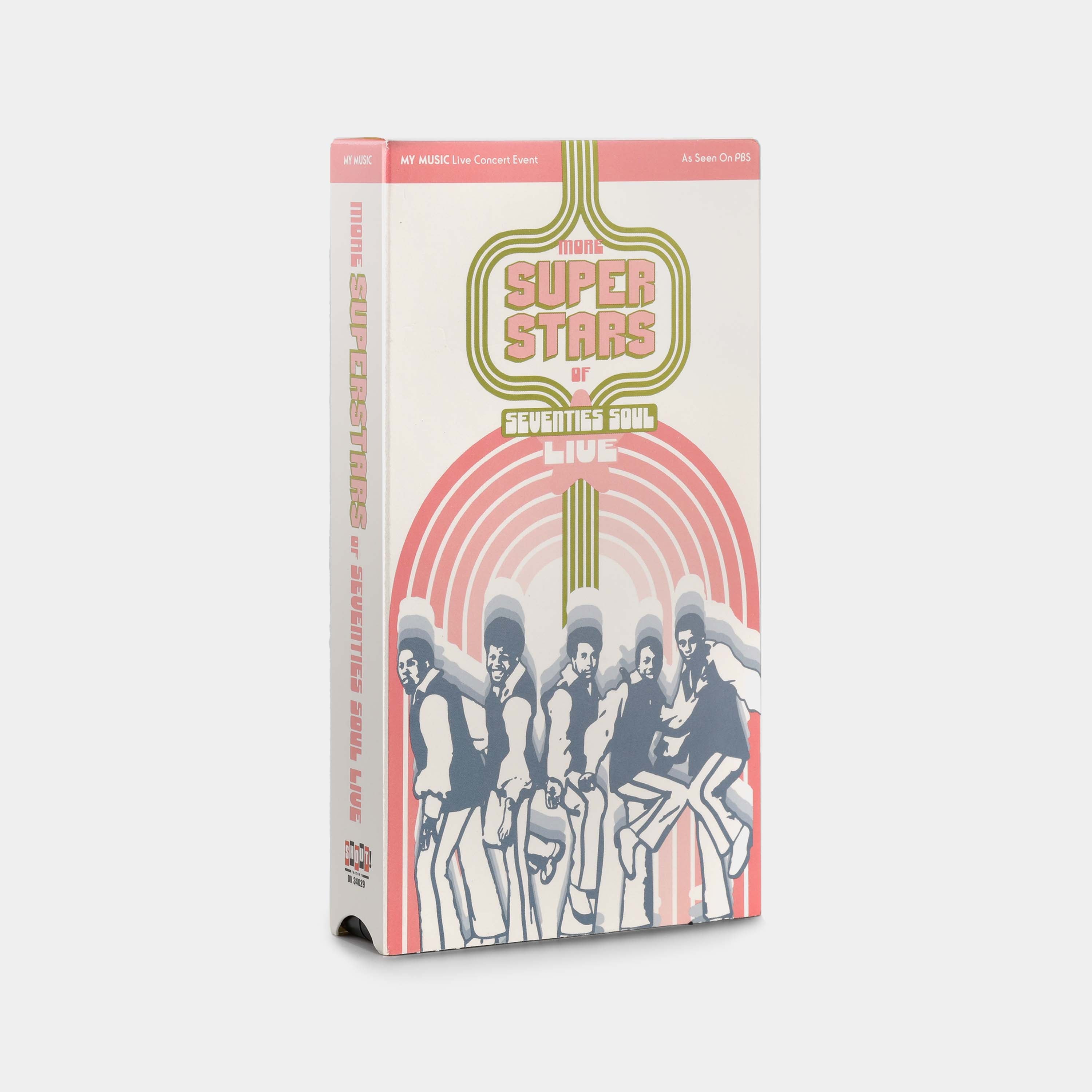 More Superstars of '70s Soul Live VHS Tape