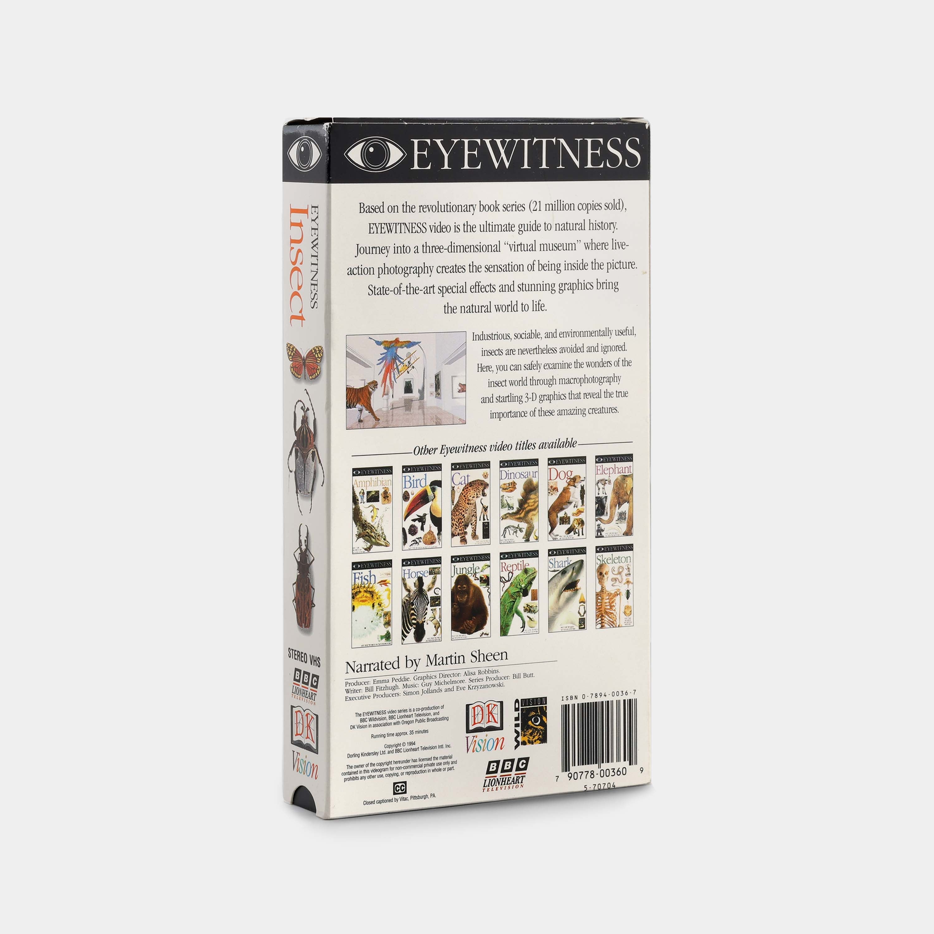 Eyewitness: Insect VHS Tape