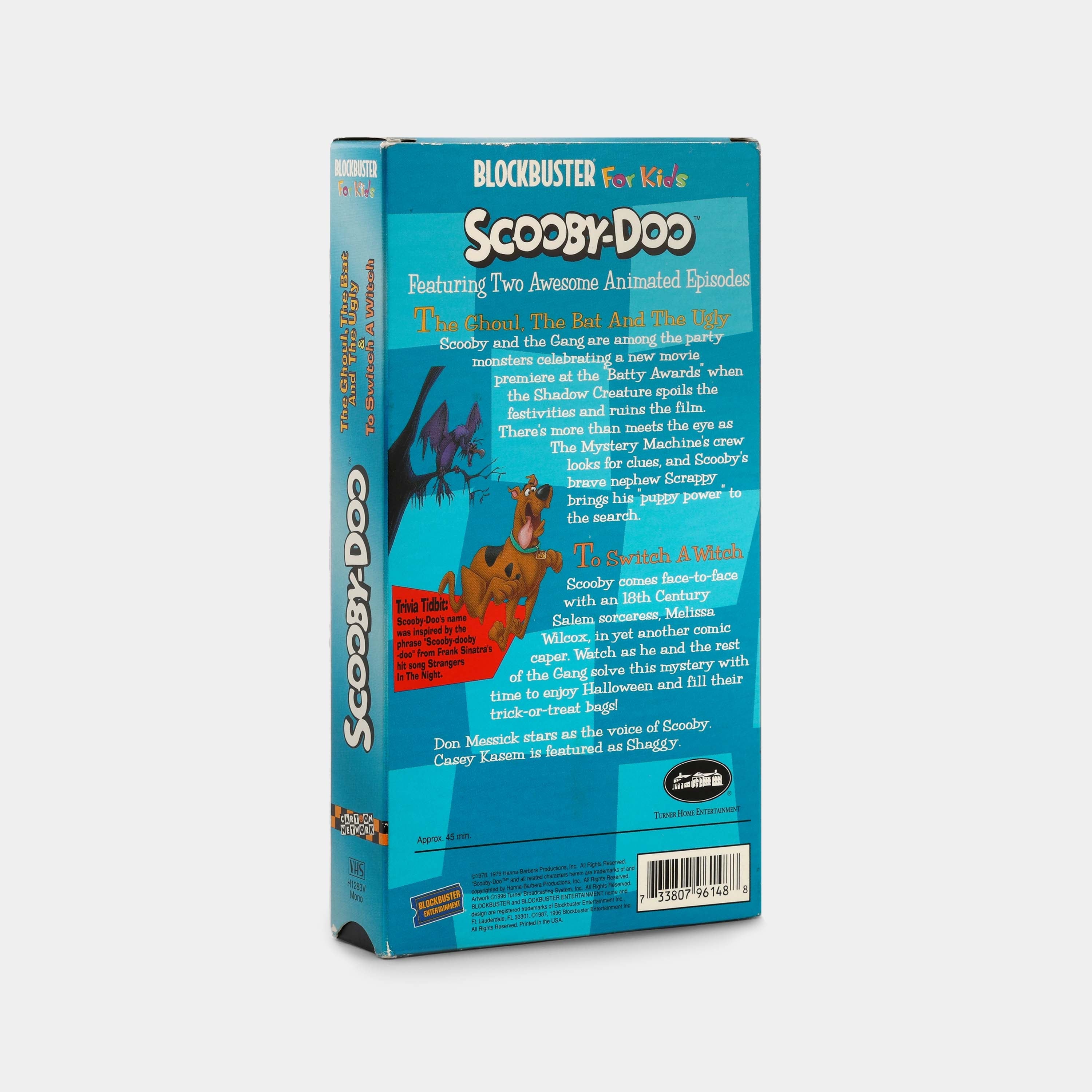 Scooby-Doo: The Ghoul, The Bat and The Ugly / To Switch a Witch VHS Tape