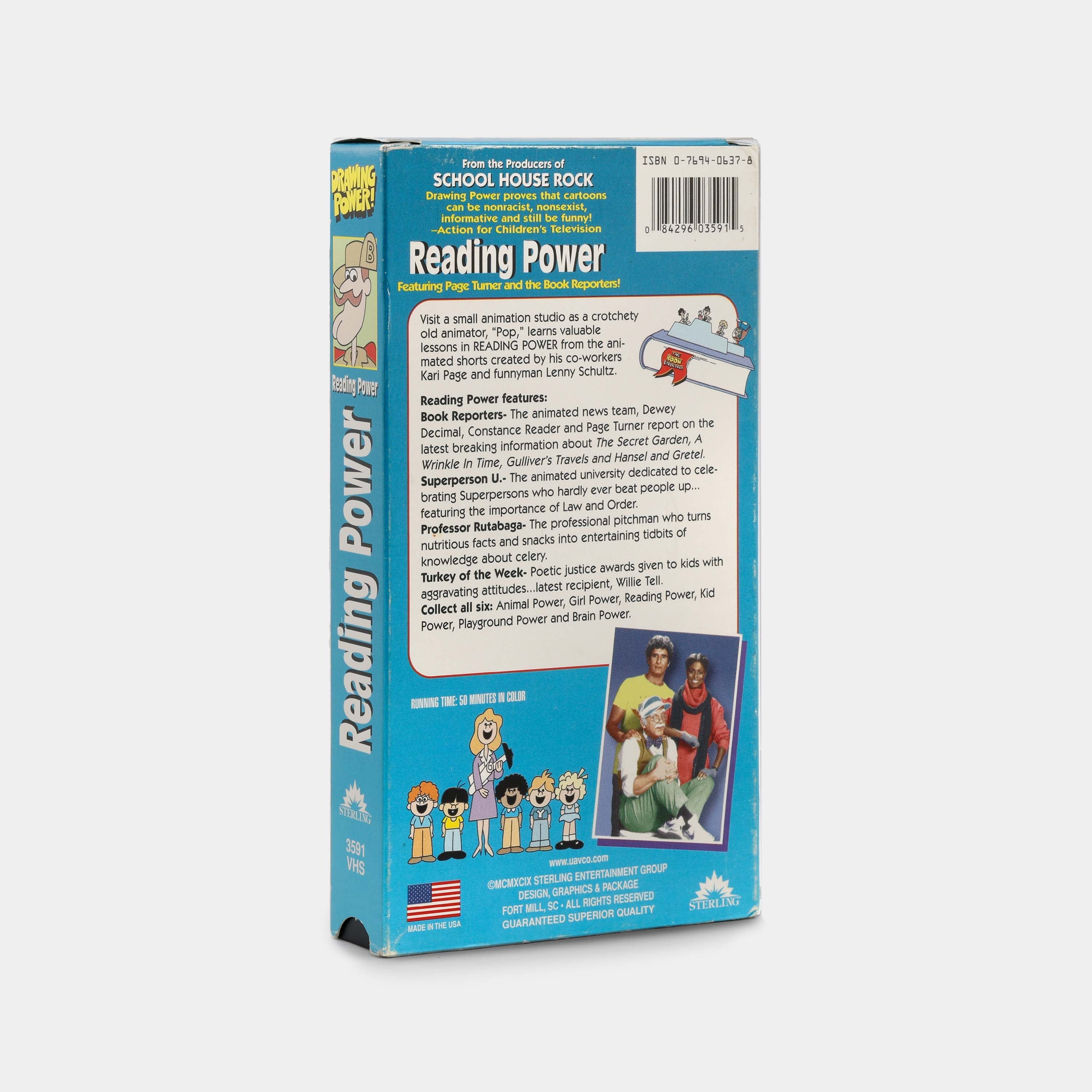 Drawing Power: Reading Power VHS Tape – Retrospekt