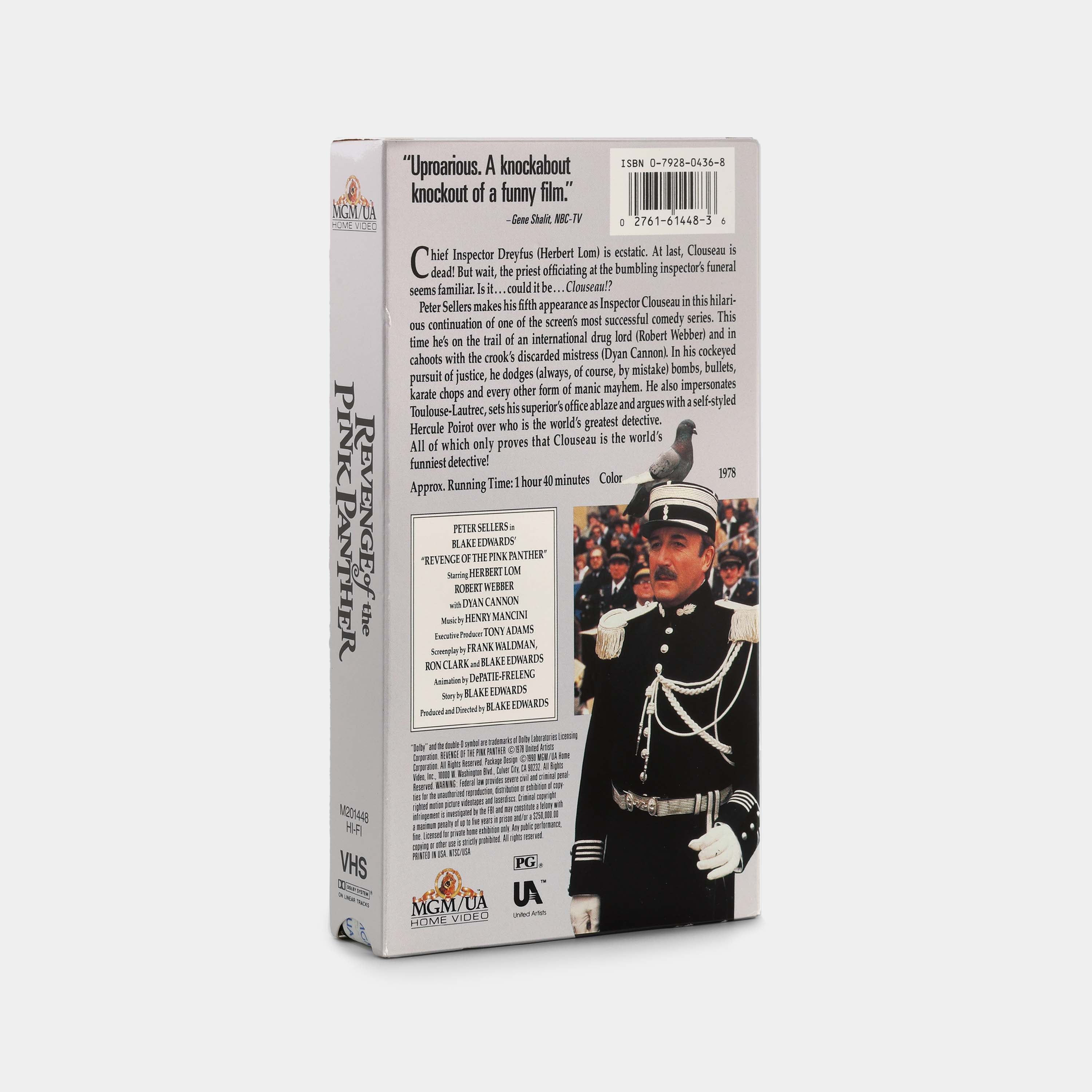 Revenge of the Pink Panther VHS Tape