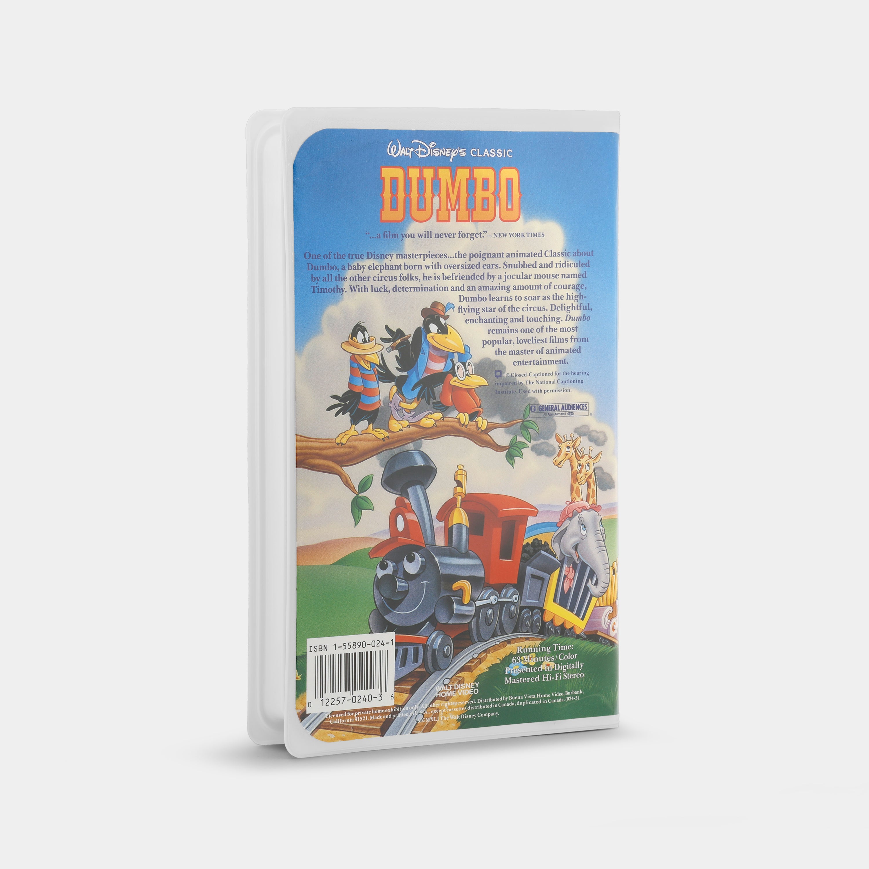 Dumbo (The Classics) VHS Tape